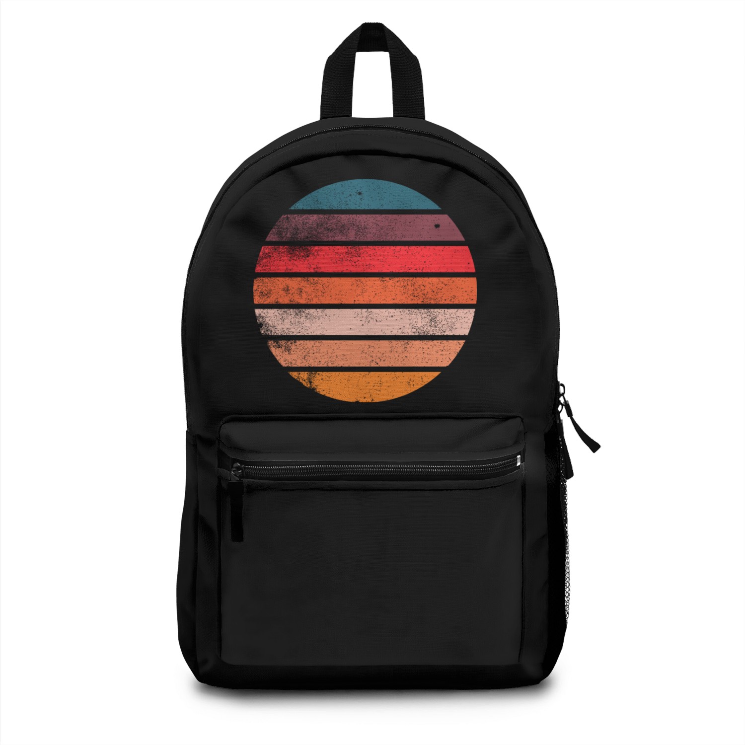 Sunset in nature Backpacks