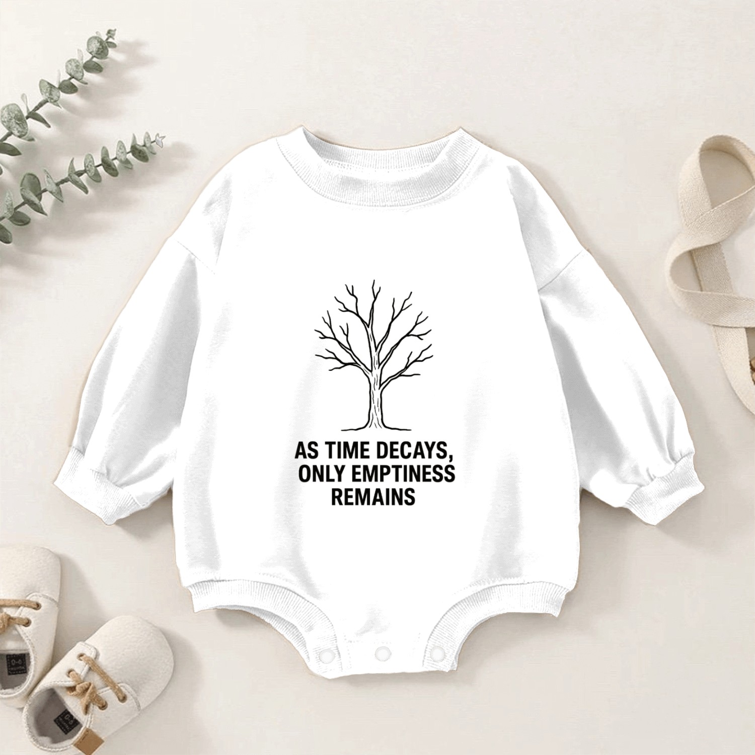Fading Time Baby Romper Sweatshirts