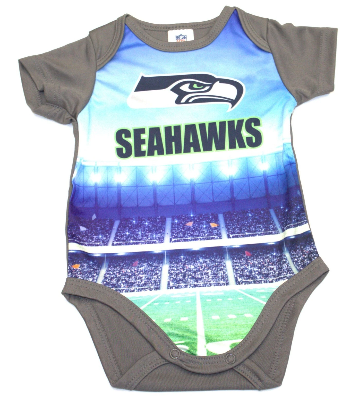 Seattle Football Team Seahawks Baby Boy Stadium Bodysuit