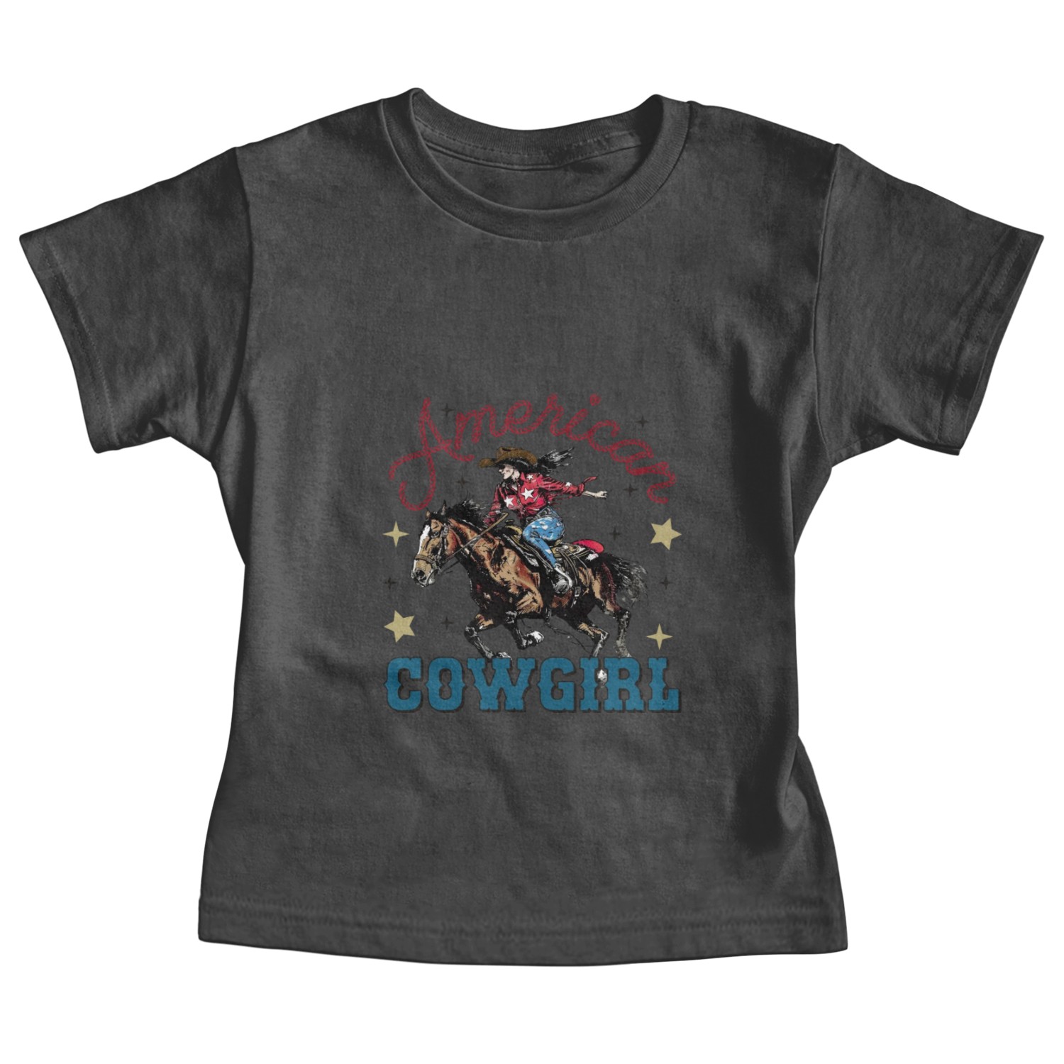 Rustic Ameircan Cowgirl Baby Tees