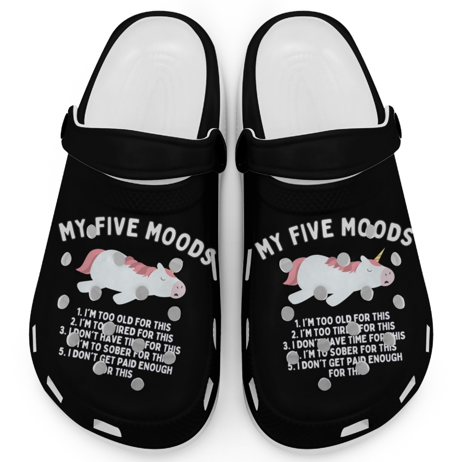 My Five Moods Clogs