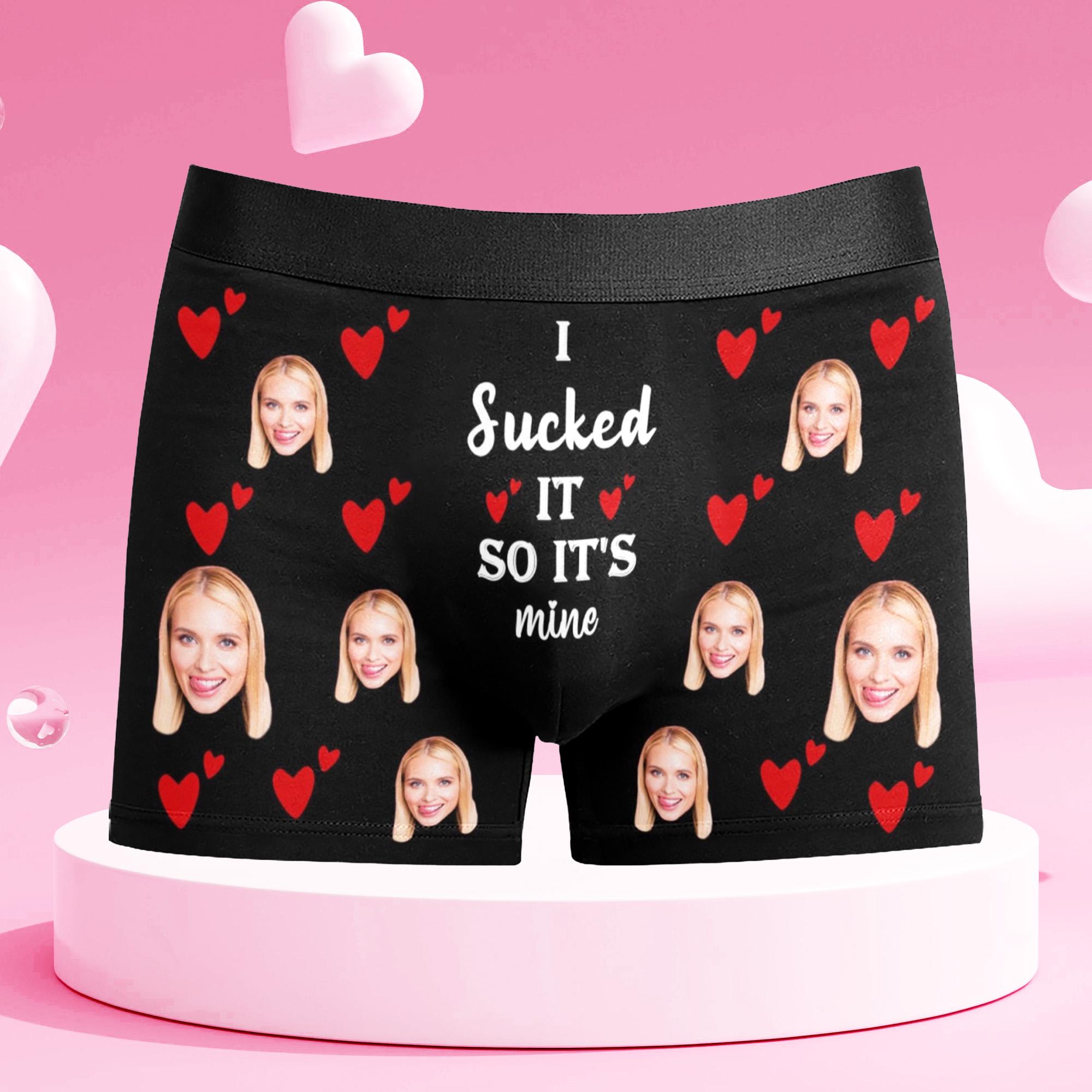 Personalized Boxers for Husband, Custom Face Underwear for Men,Custom Boxers with Picture,Custom Boyfriend Husband Gift,Valentine's Day Gift