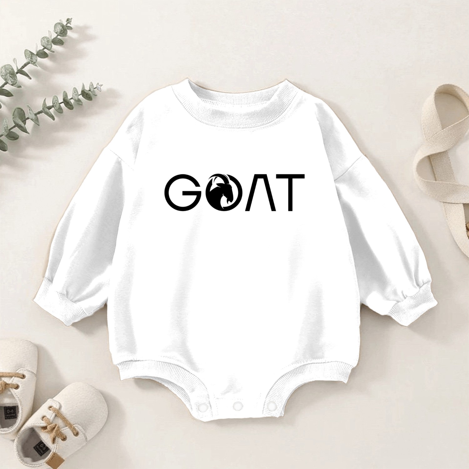 Tishrt goat Baby Romper Sweatshirts