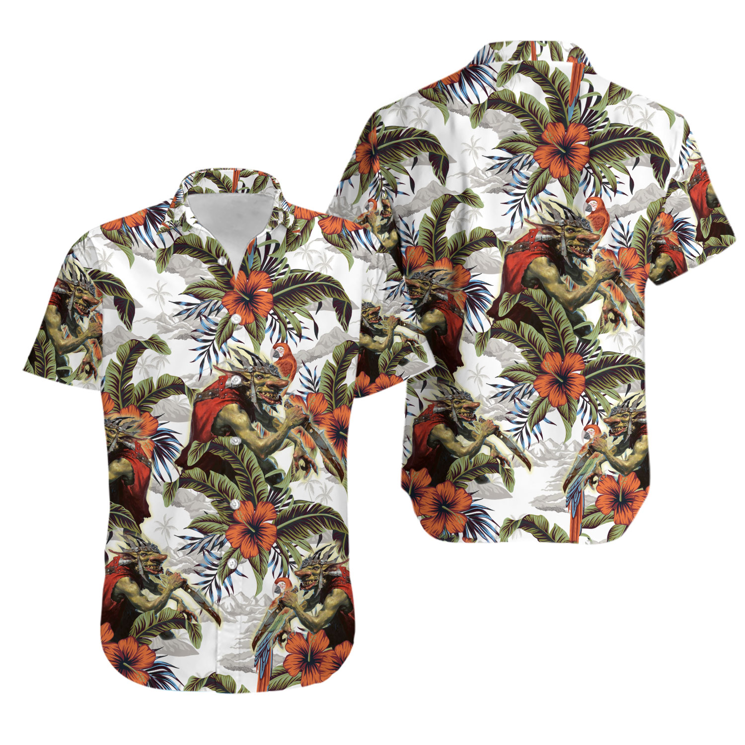 Mtg Krenko Mob Boss Magic The Gathering Hawaiian Shirt