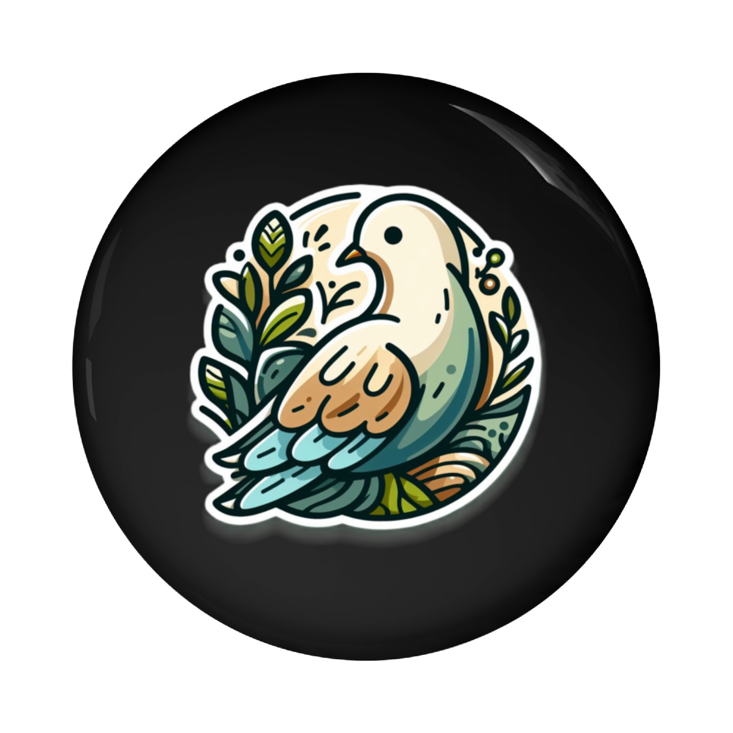 The Doves Collection Pin Buttons