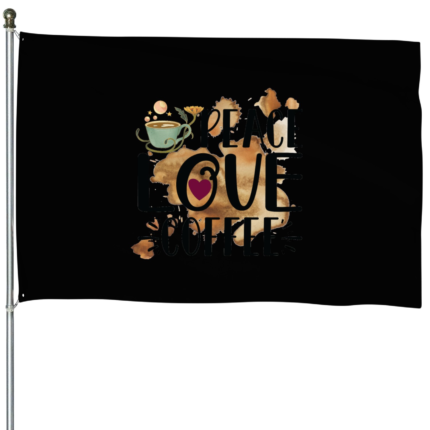 CoffeeLove House Flags