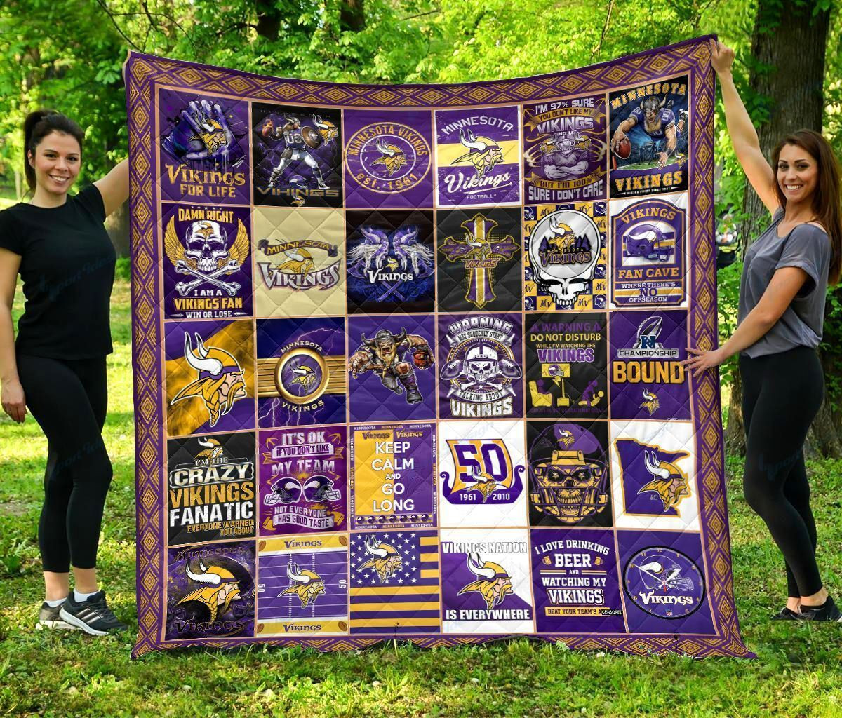 Minnesota Vikings Quilt