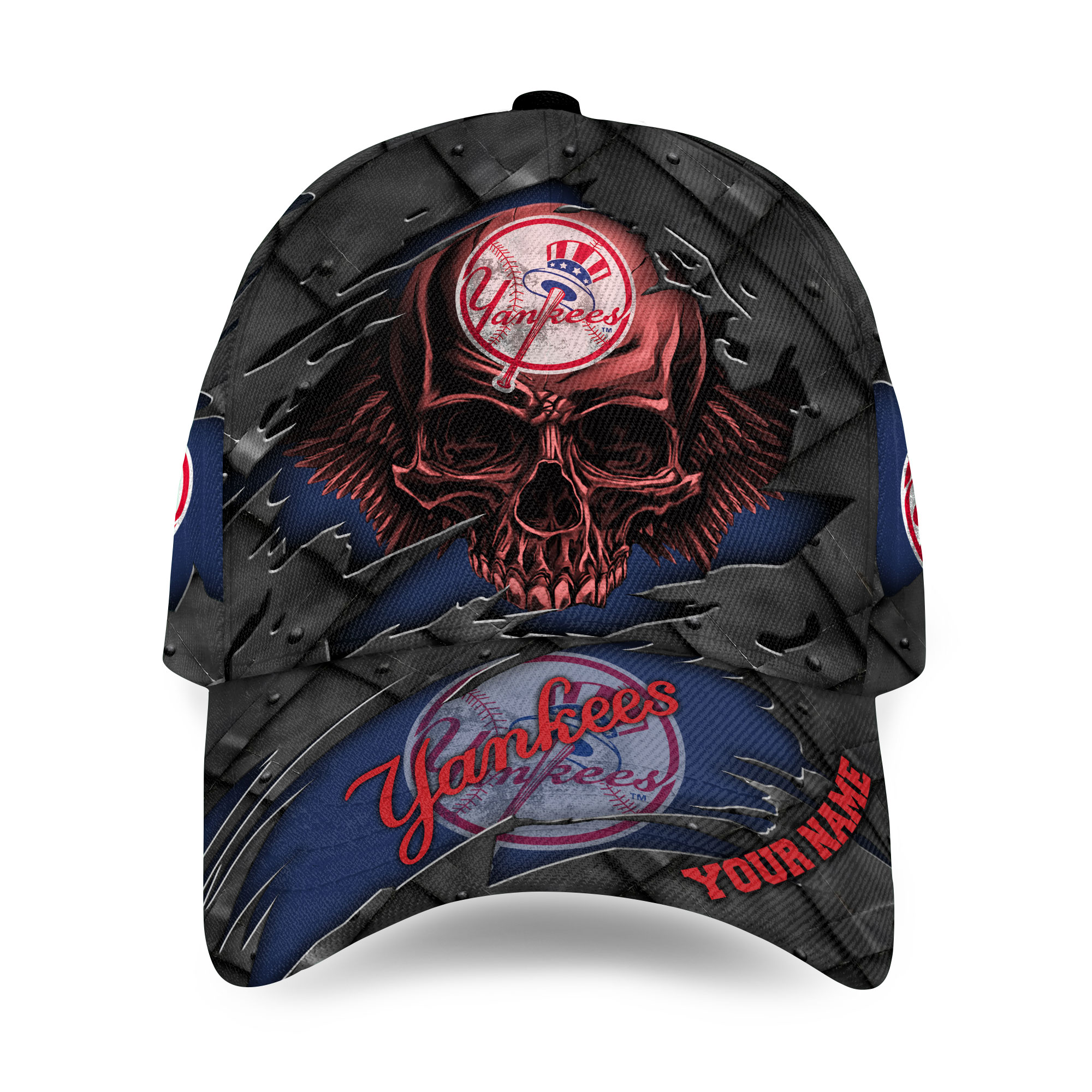 Custom Name New York Baseball Team Yankeess Cap For Fans