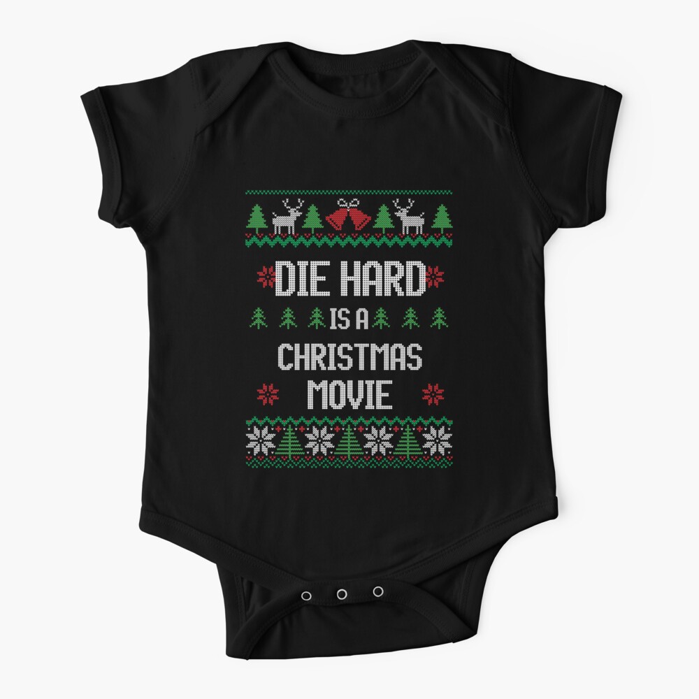 Die Hard is a Christmas Movie Baby One-Piece