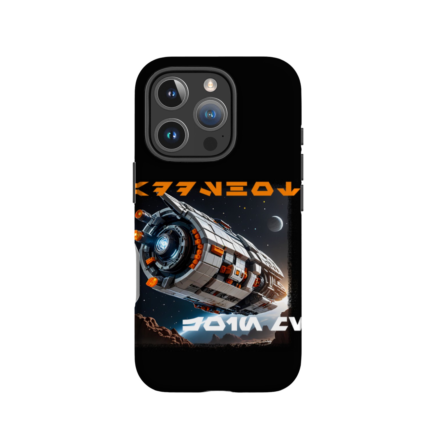 Brick Starship 003 IPhone Cases