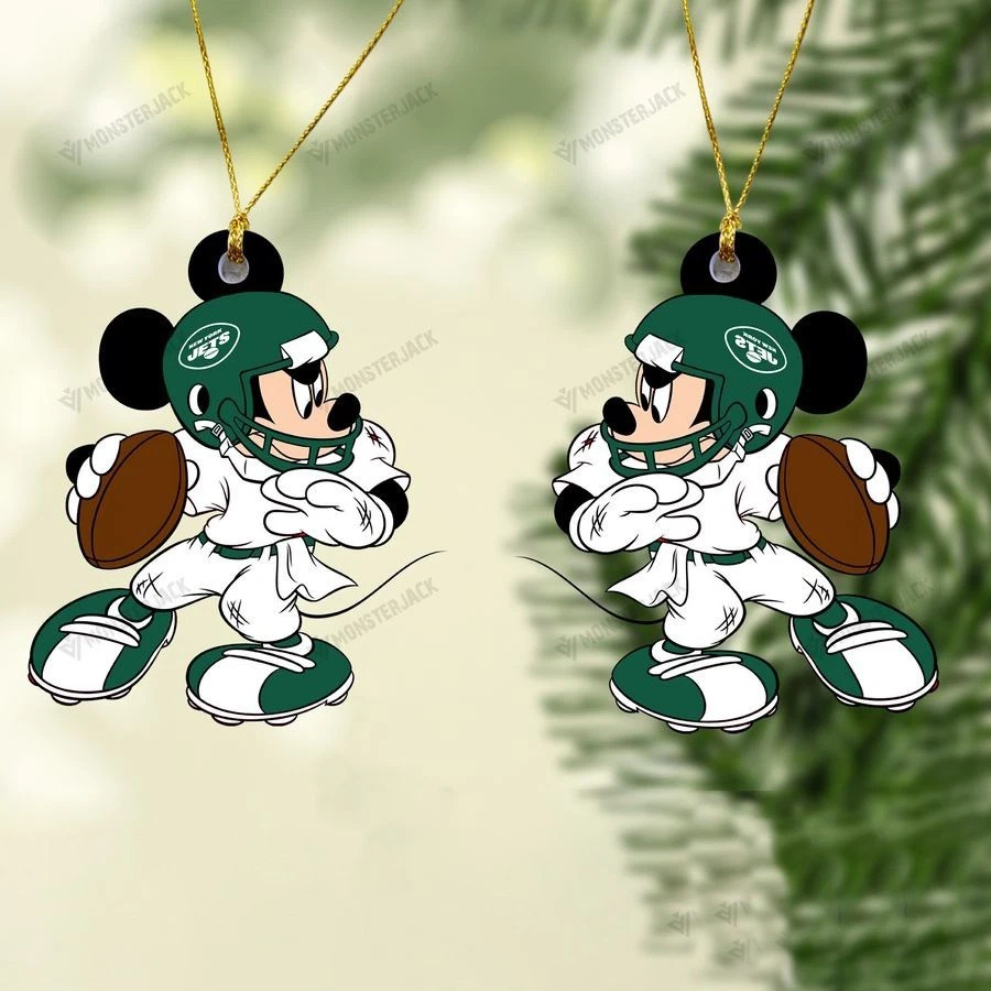 New York Football Team NY Jetss Christmas Ornament Gift Decor