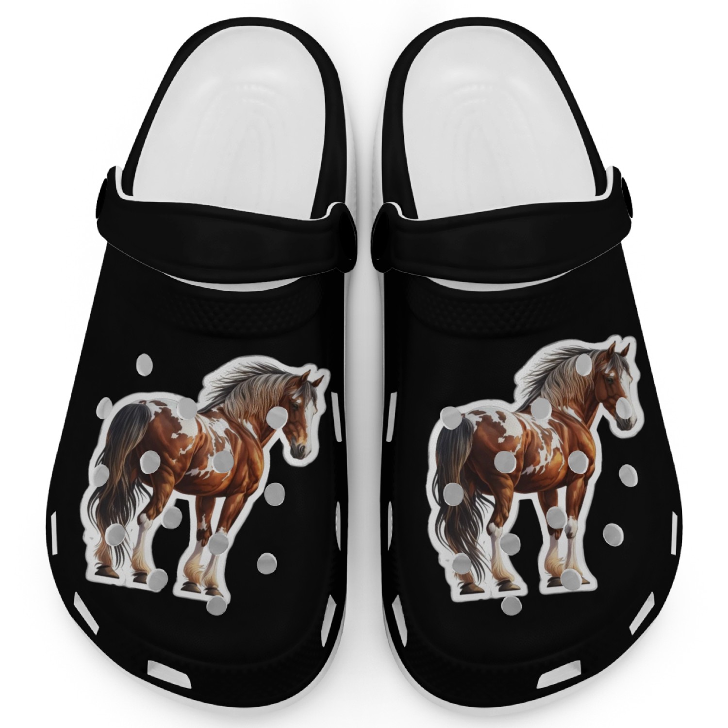 horse horses horse riding Clogs