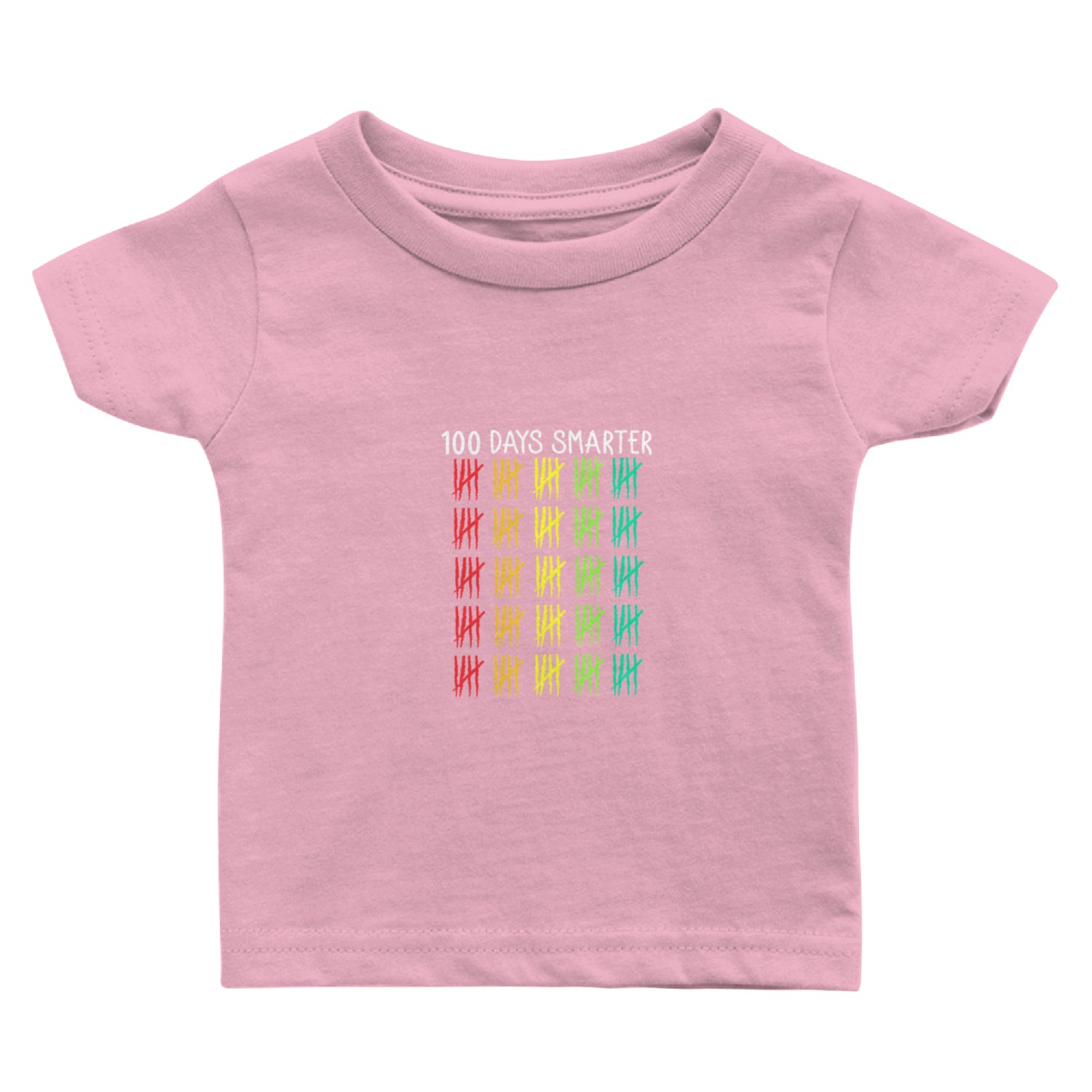 100 Days Of School Smarter Baby T Shirts