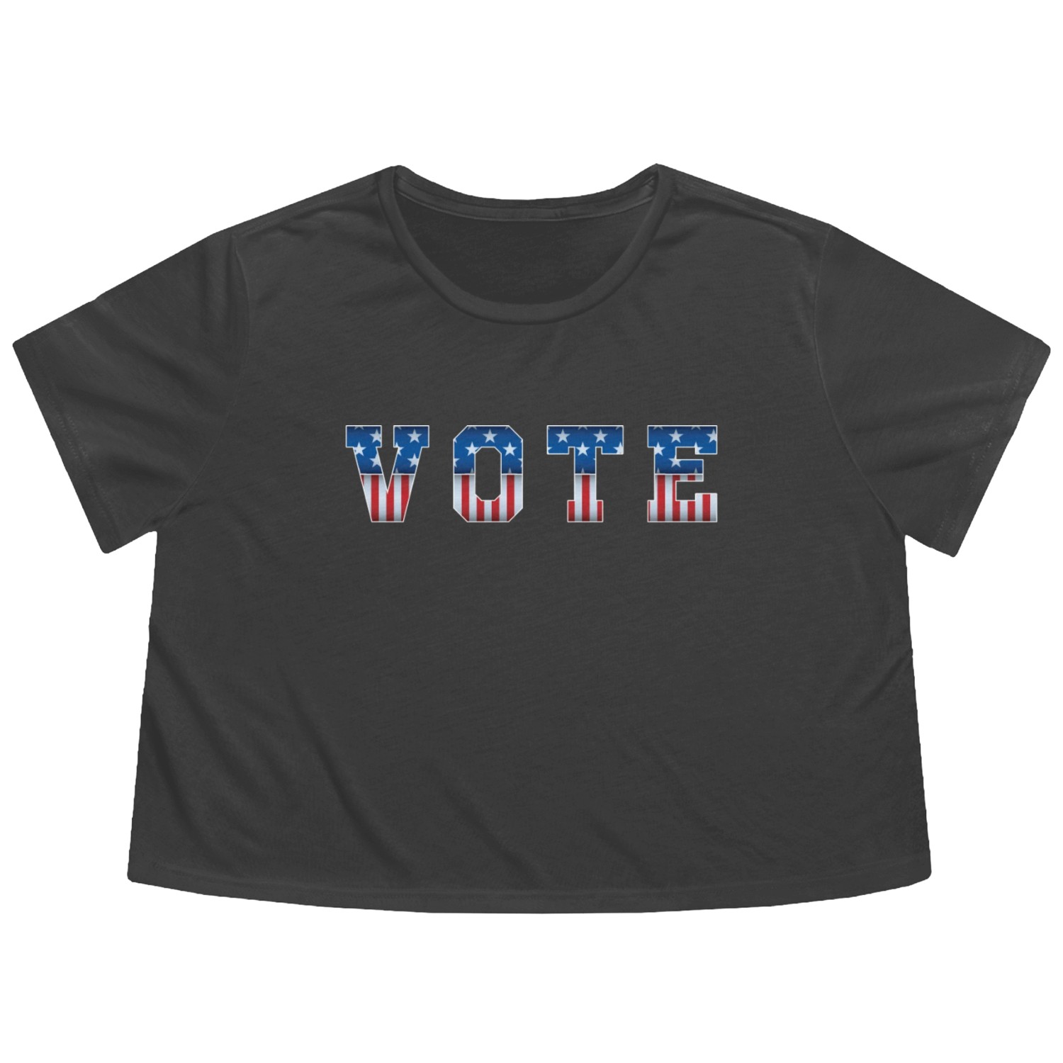 American Election - Vote Flowy Cropped Tees