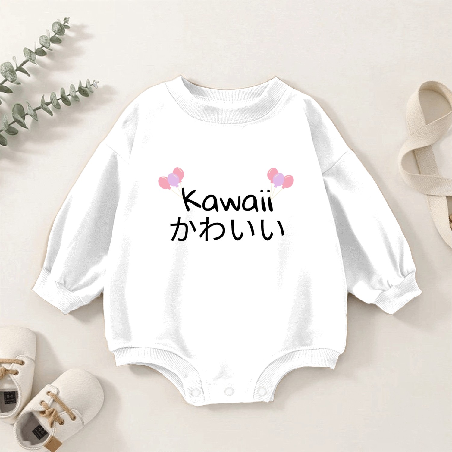 Kawaii Baby Romper Sweatshirts
