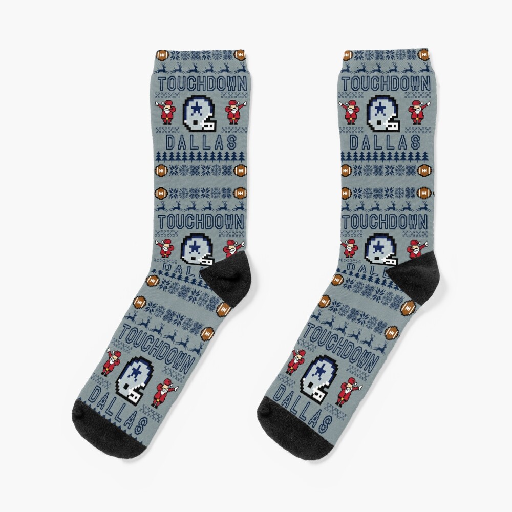 Dallas Christmas Sweater cowboys Socks