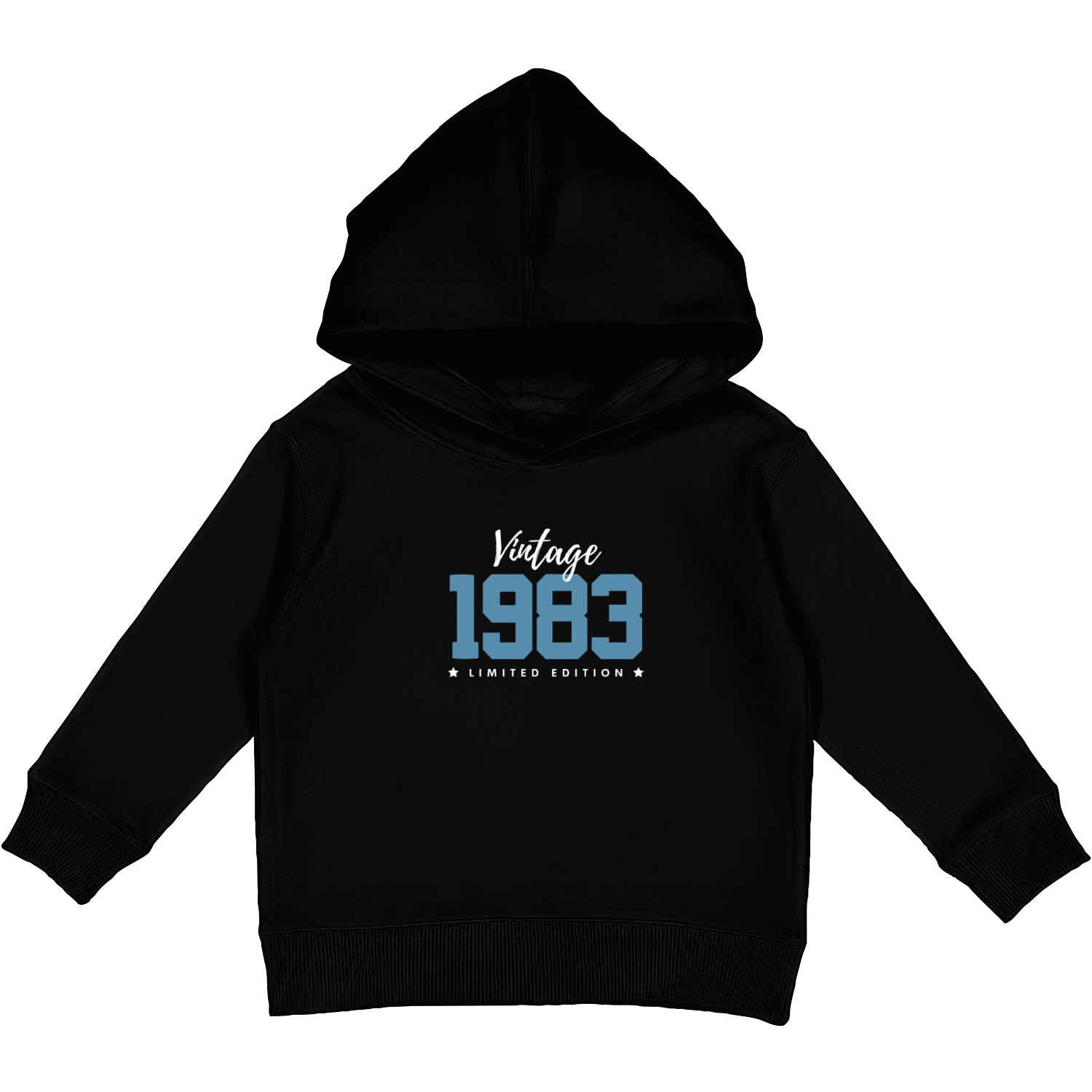 40 Years Vintage 1983 Retro 40th Birthday Kids Pullover Hoodies