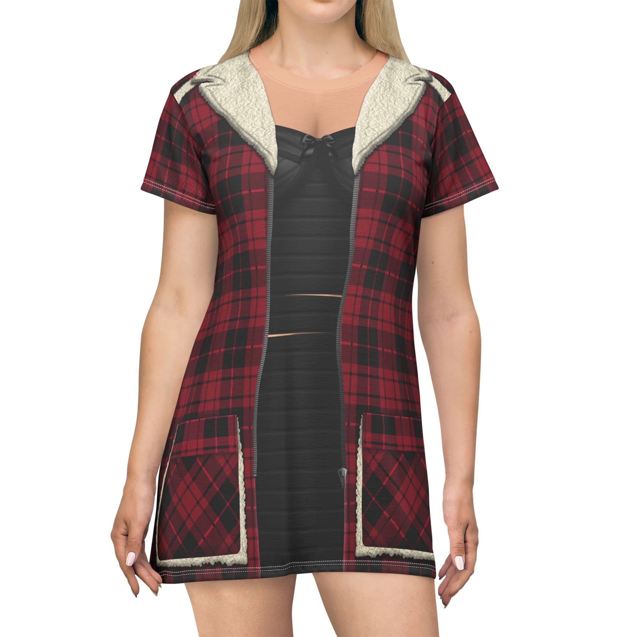 Vanessa Carlysle ST-shirt Dress, Deadpool & Wolverine Costume, Halloween Event Cosplay, Gift For Girlfriend