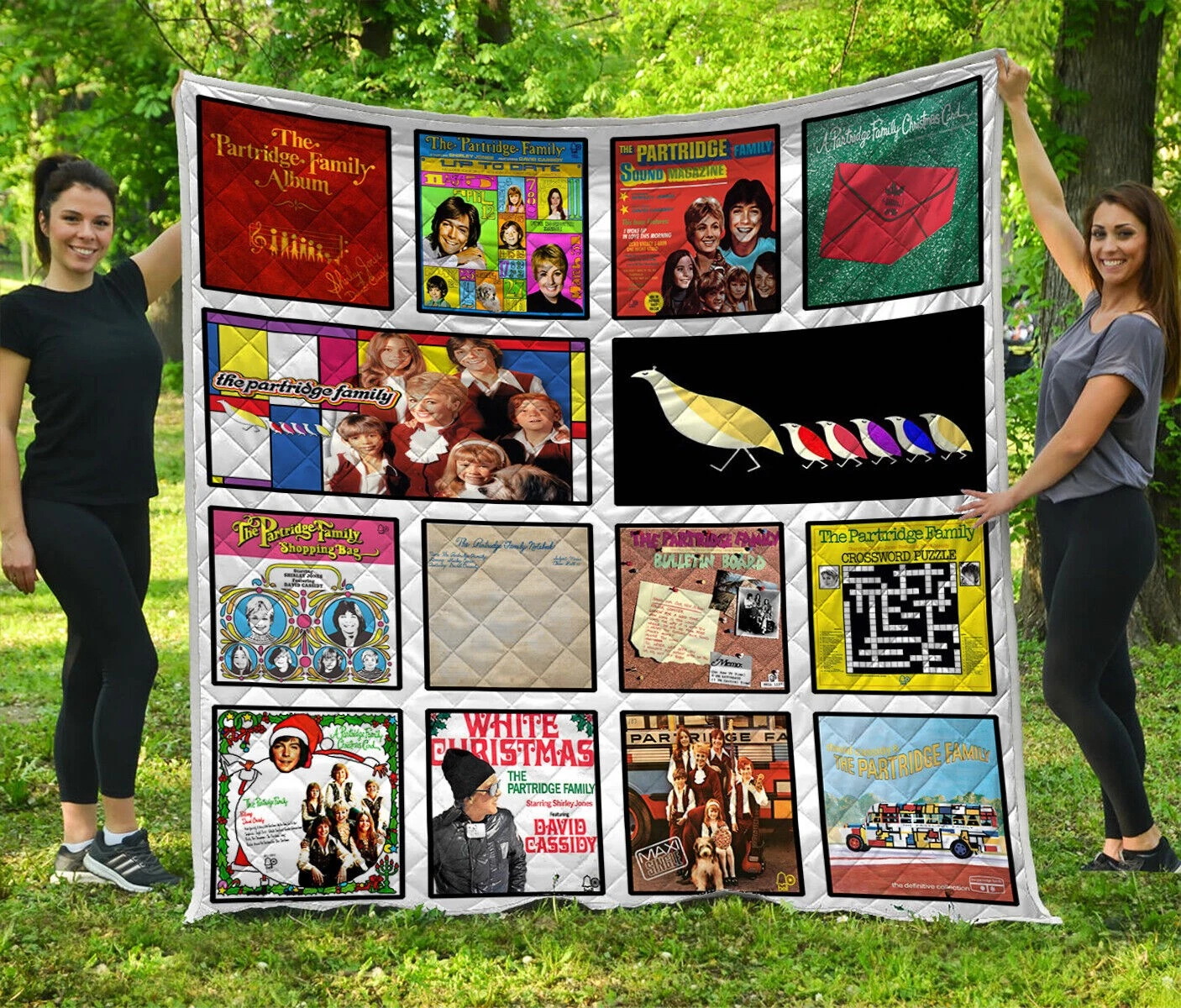 The Partridge Family Quilt Blanket Gift for Fan