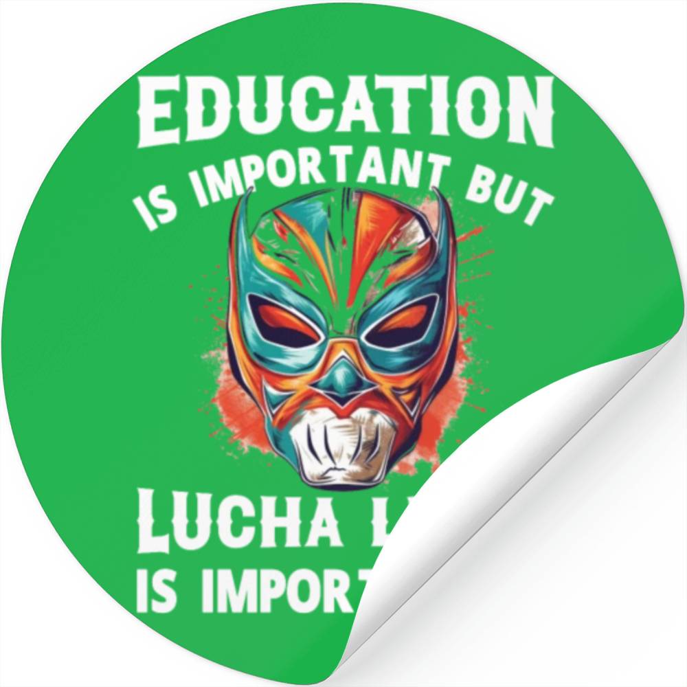 Lucha Libre Mexican Wrestling Mask Luchador Stickers