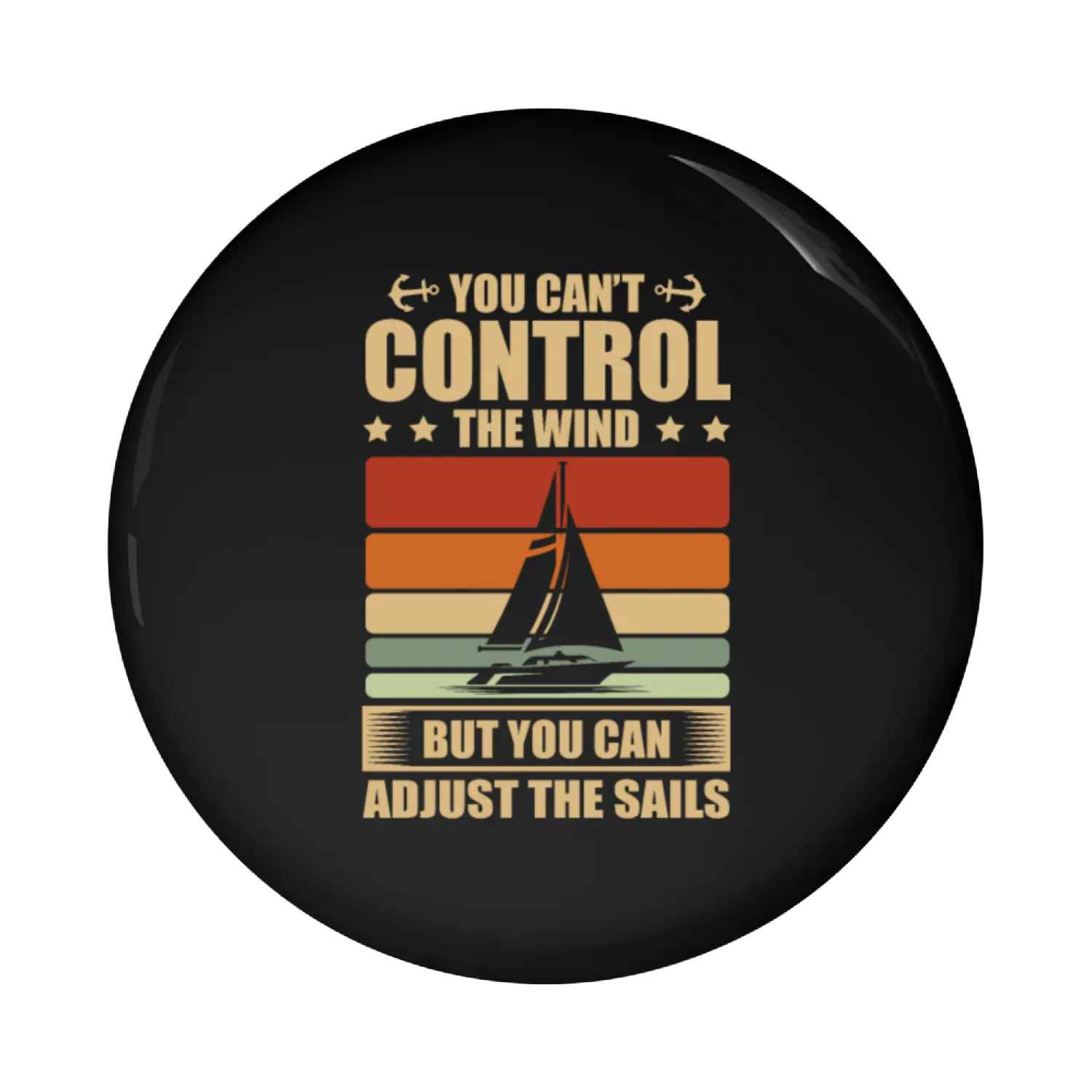 You Can Adjust The Sails Nautical Sailor Pin Buttons