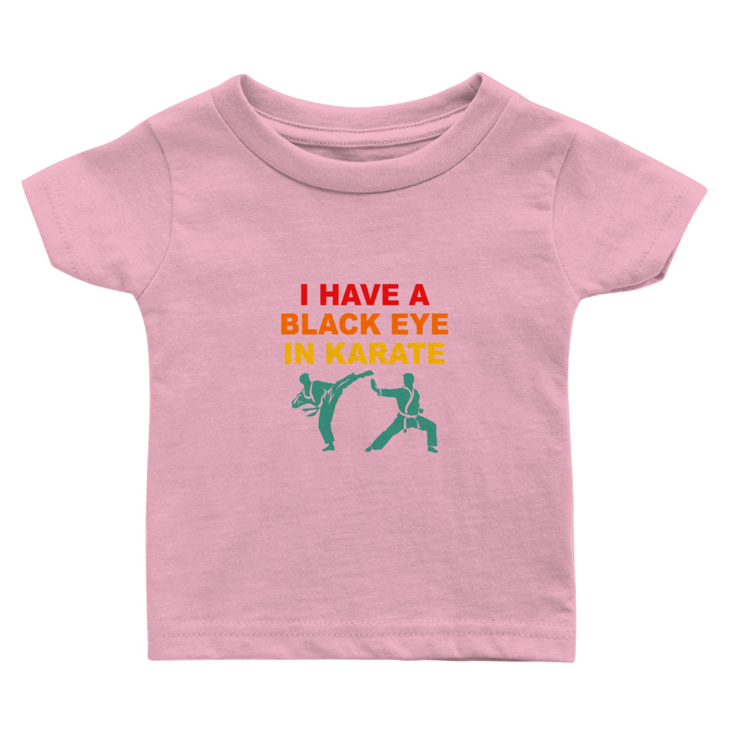 I Have A Black Eye In Karate Baby T Shirts