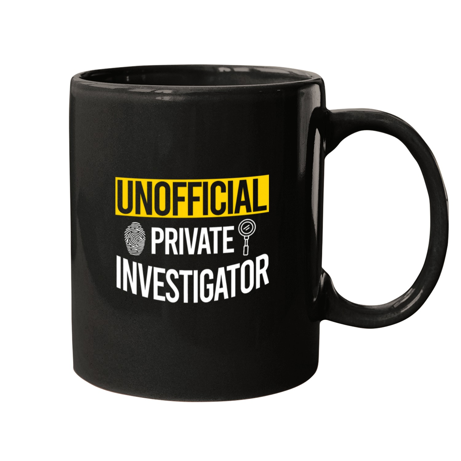 Unofficial Private Investigator Police Detective Mugs