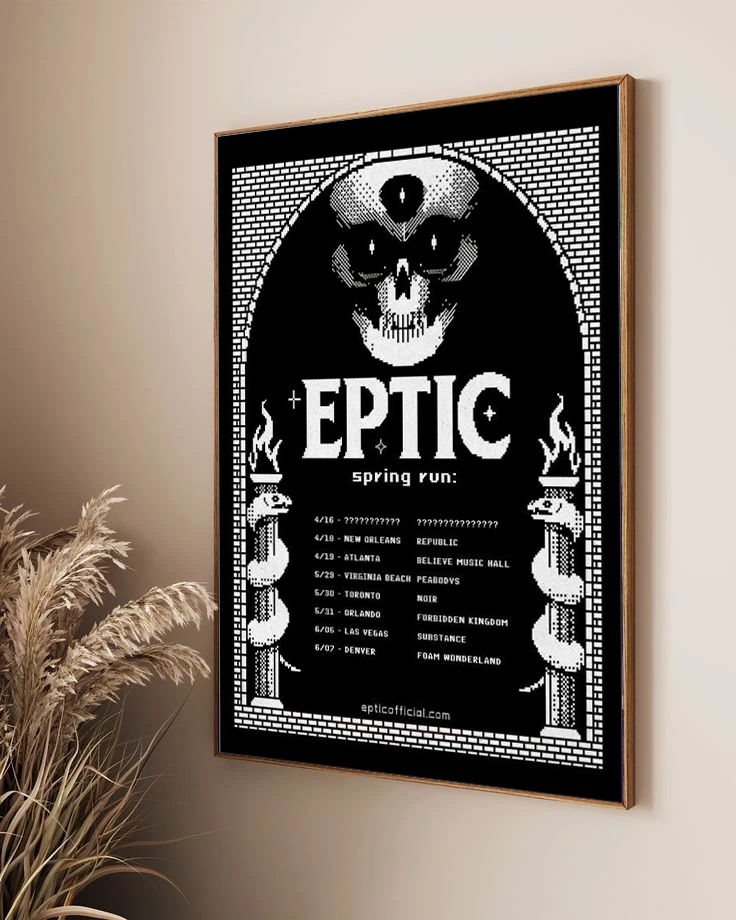 Eptic Spring Run Tour 2025 Poster
