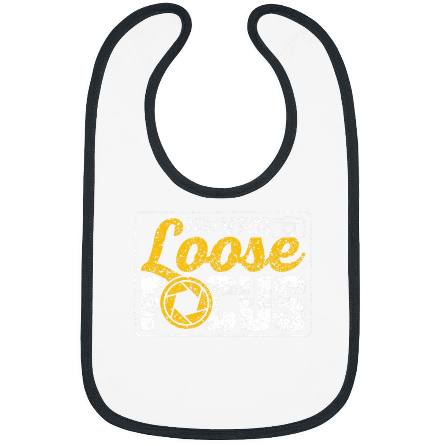 Photographer Job Never Loose Focus Camera Photographer Job Bibs