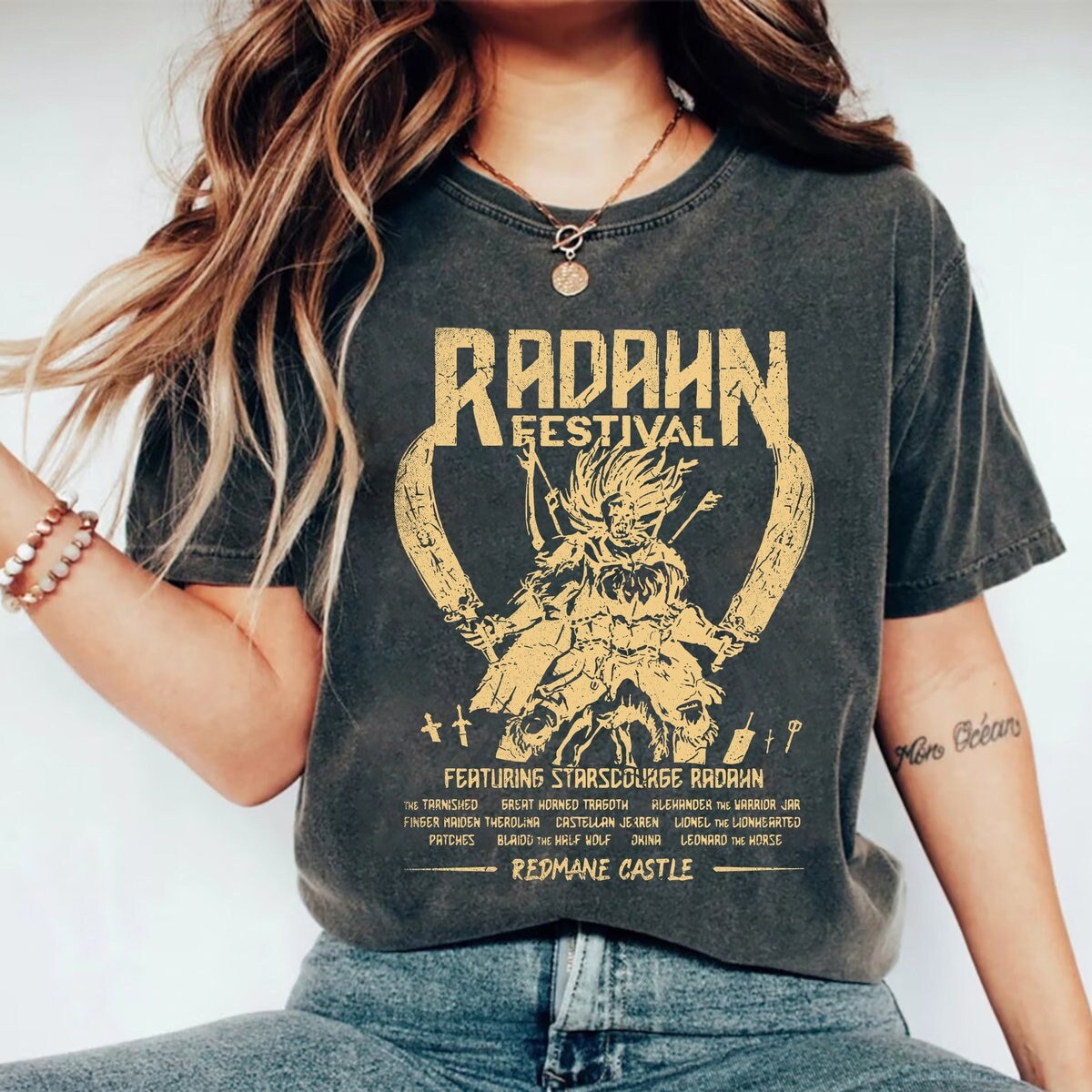 Elden Ring Radahn Festival Essential Shirt, Elden Shirt Warrior Jar, Warrior Shirt, Demon Tee, Tarnished Tshirt, Soulsborne Tee