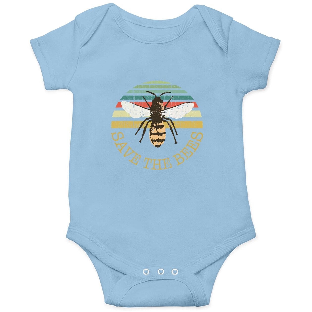 Bee Beekeeper, Save The Bees Apiary Design Baby Bodysuit