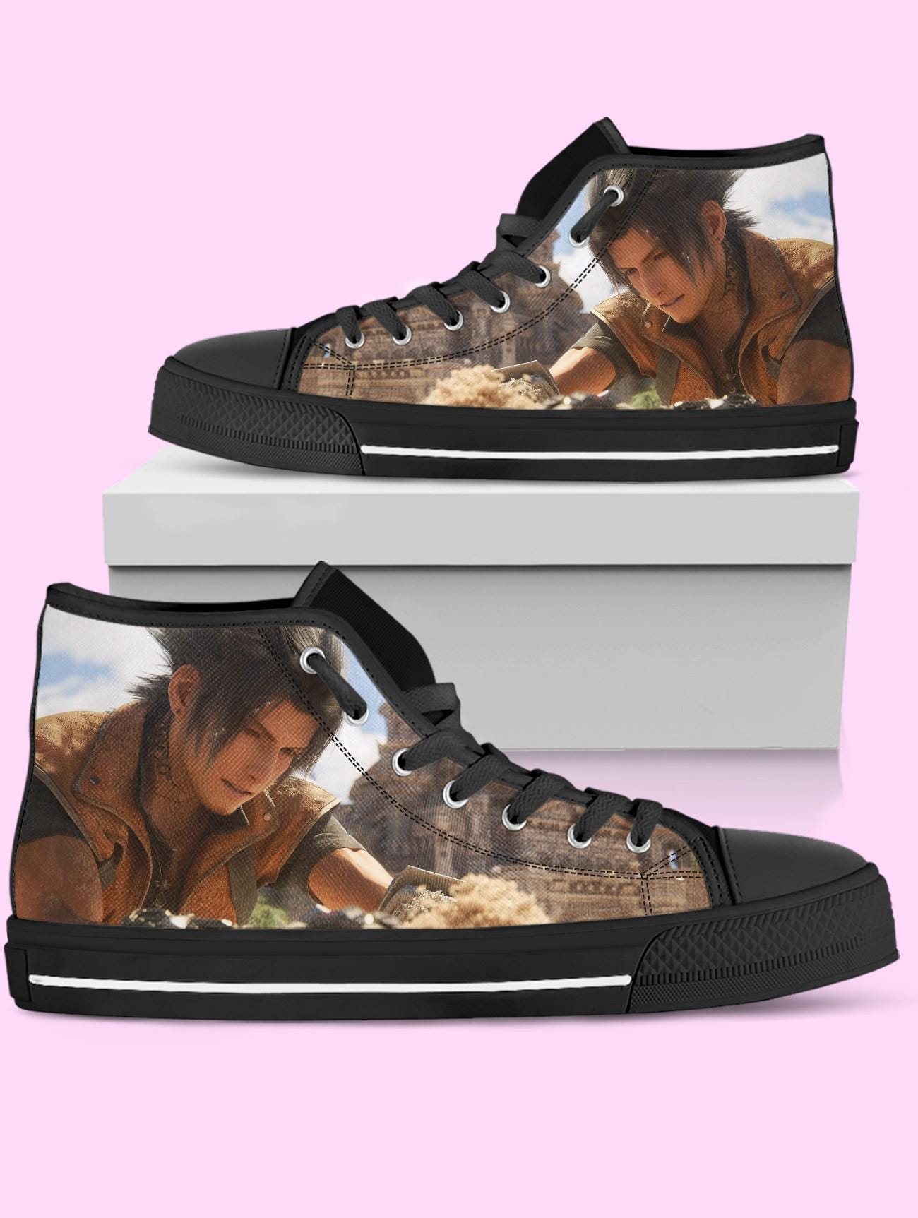 Final Fantasy VII High Top Shoes, Video Game Shoes