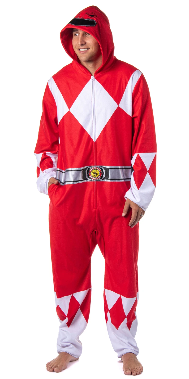 Power Rangers Hooded Jumpsuit | Sleep Pajama