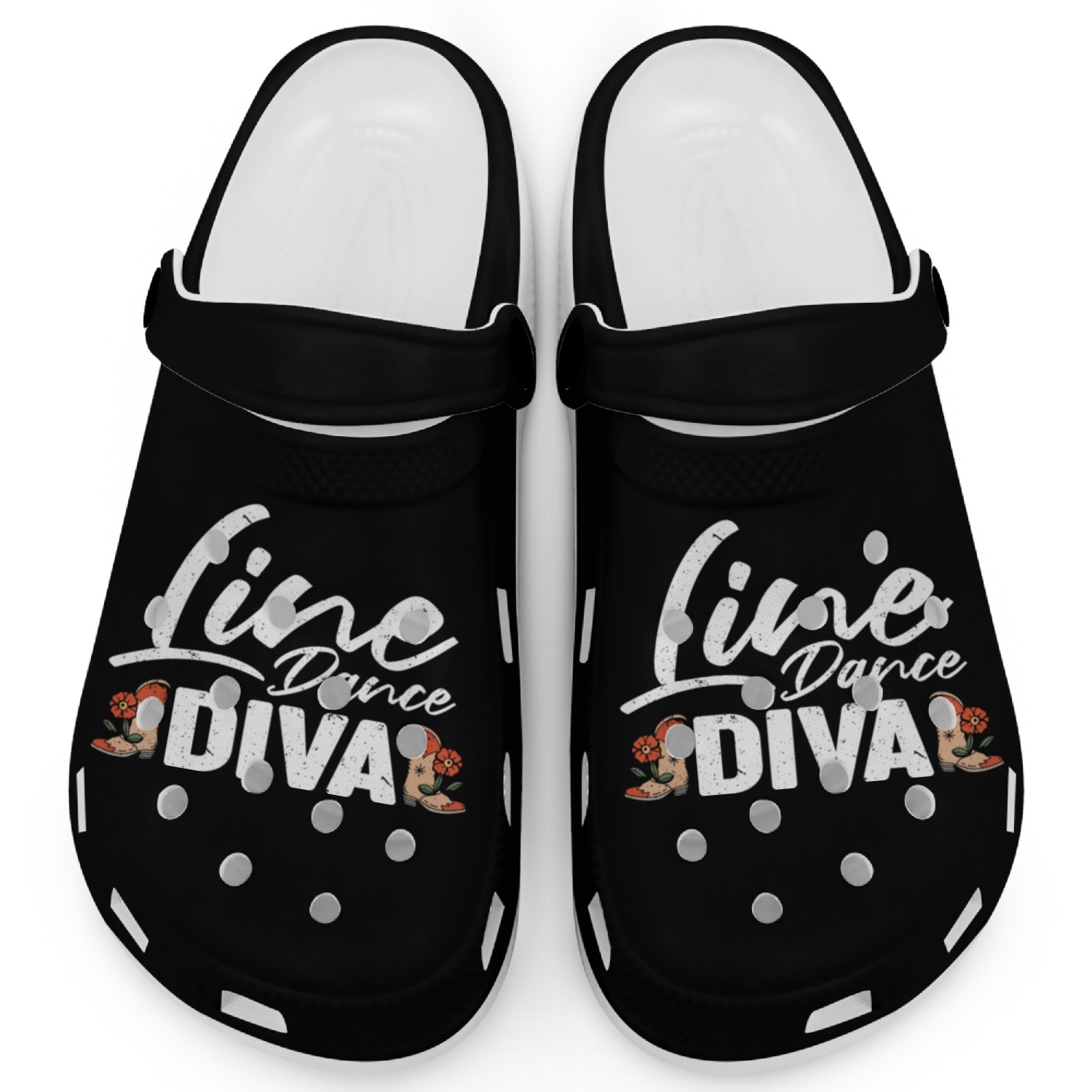 Line Dance Diva Boots Line Dancing Lover Clogs