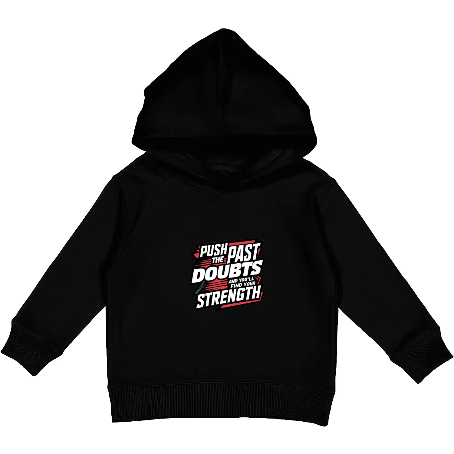 Self Growth Mindset Motivation Inner Strength Kids Pullover Hoodies