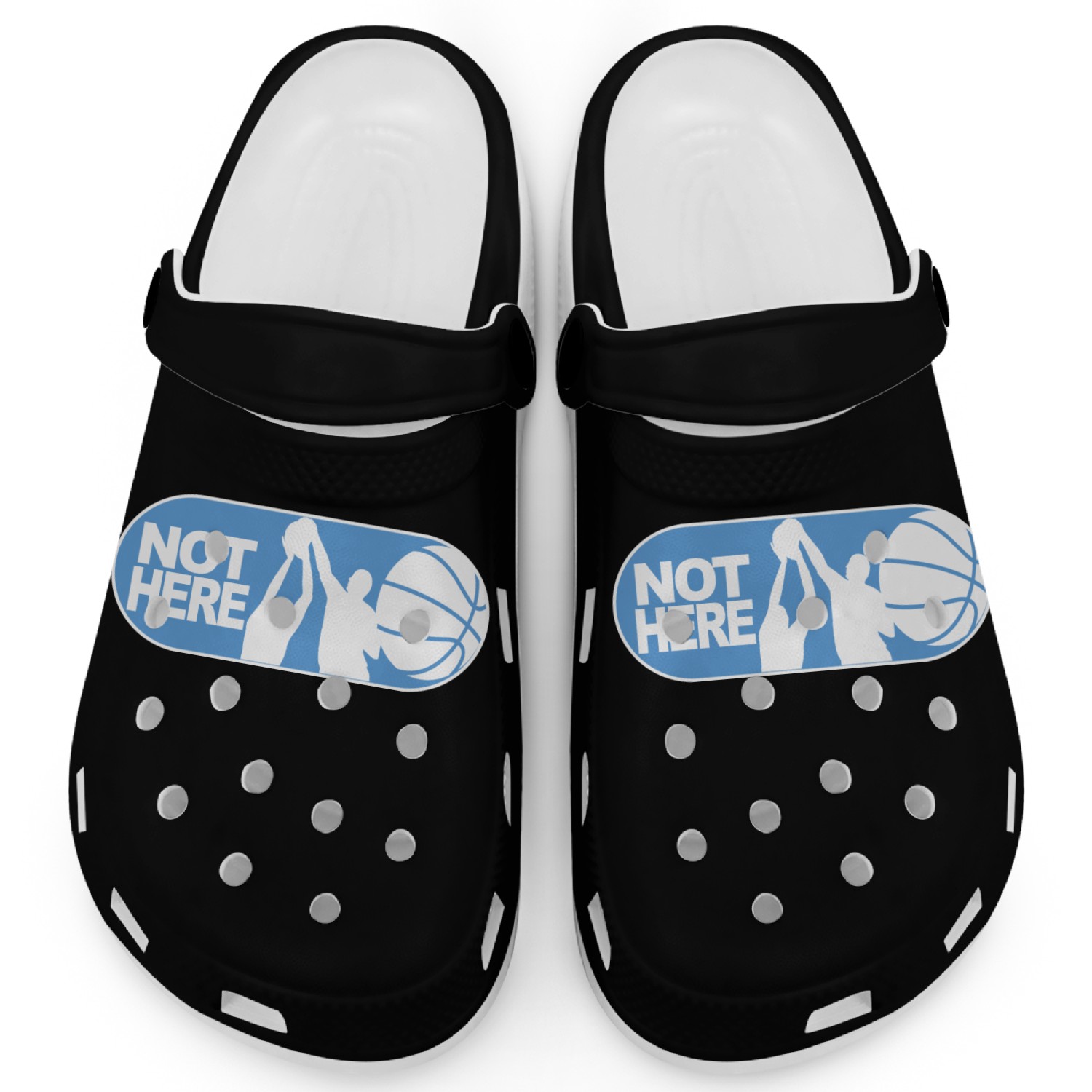 NOT HERE! Clogs