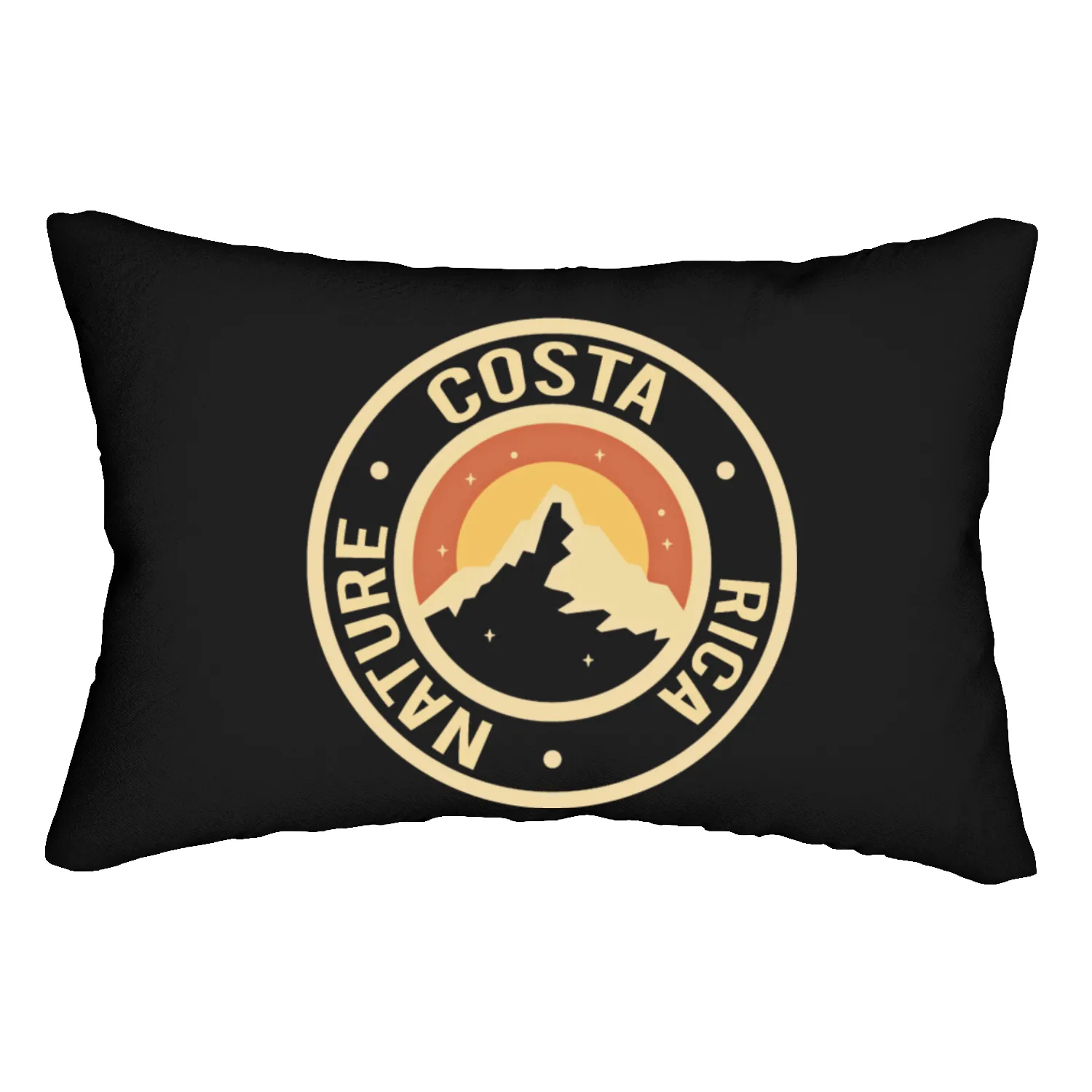 Costa Rica nature gift Lumbar Pillows