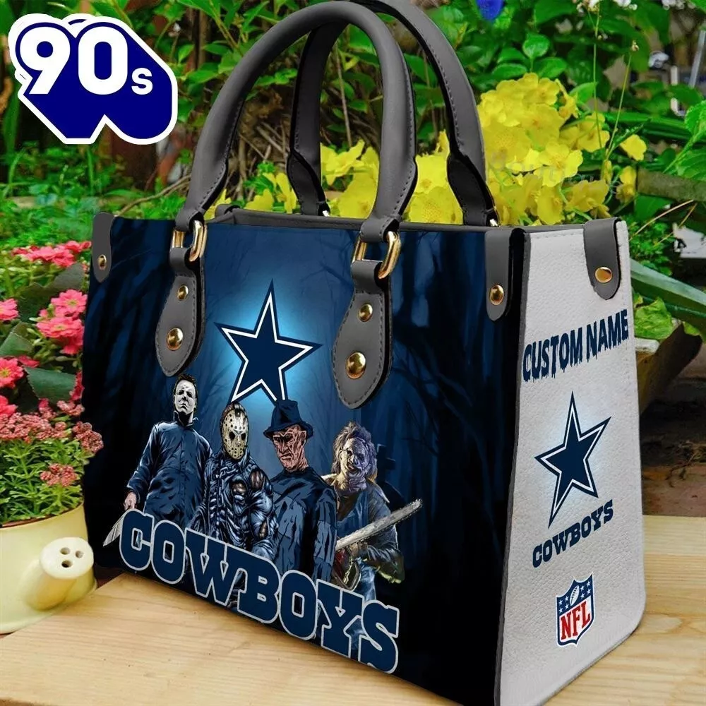 Personalized Dallas Football Team Cowboyss Leather Handbag Gift