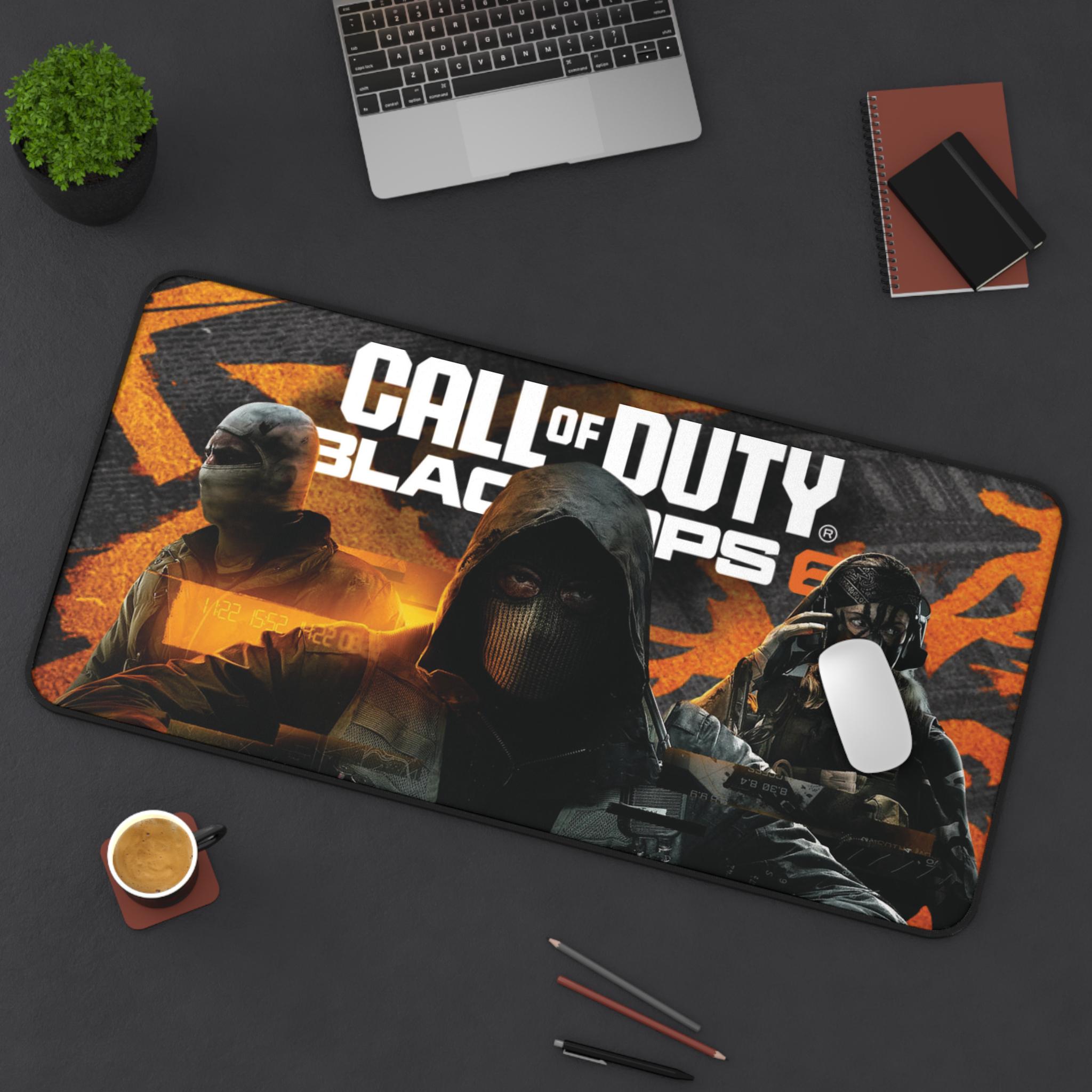 Call of Duty: Black Ops 6 Desk Mat Mouse pad, Gaming Desk Accessory, Computer Desk Decor, Office Desk Protector, Video Game Inspired Desk