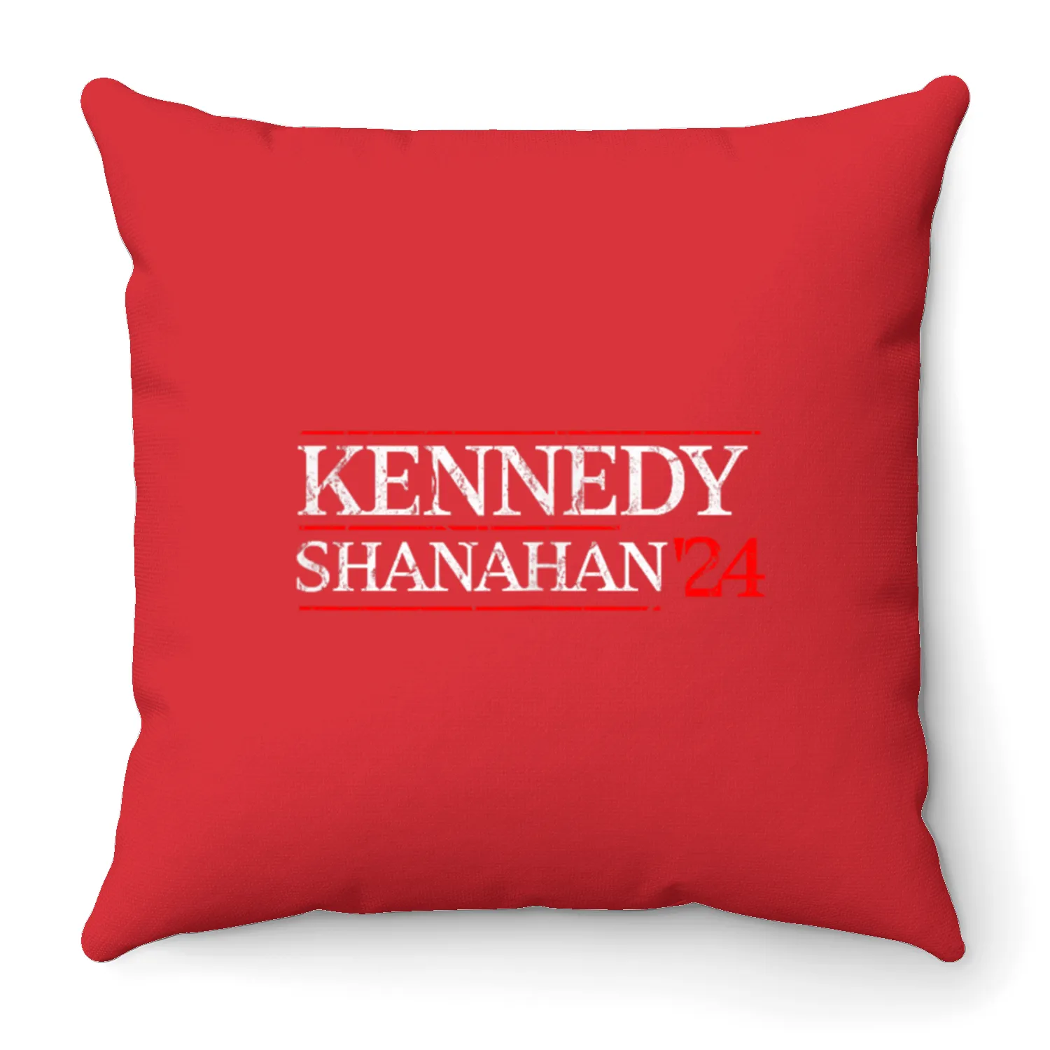 Kennedy Shanahan President 2024 Throw Pillows
