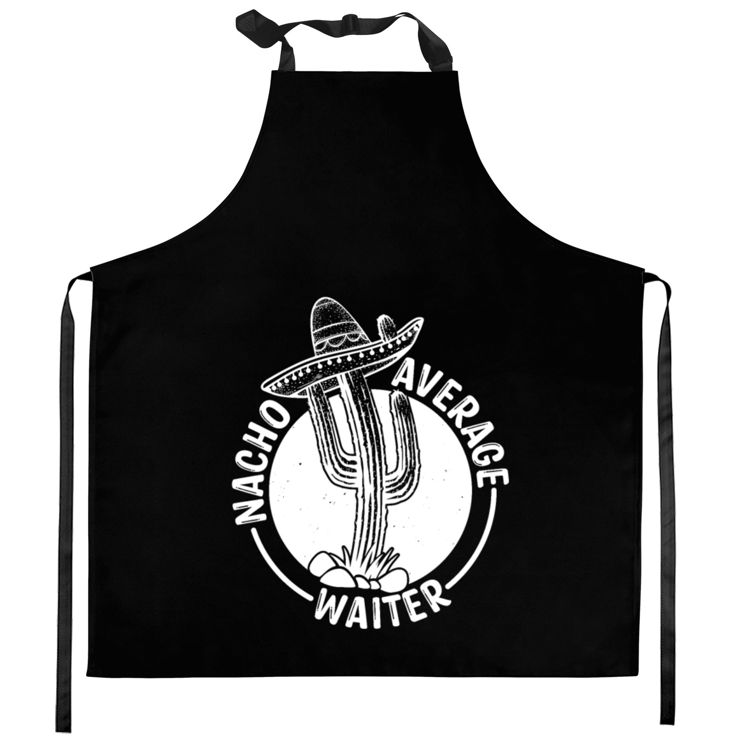 Nacho Average Waiter Kitchen Aprons