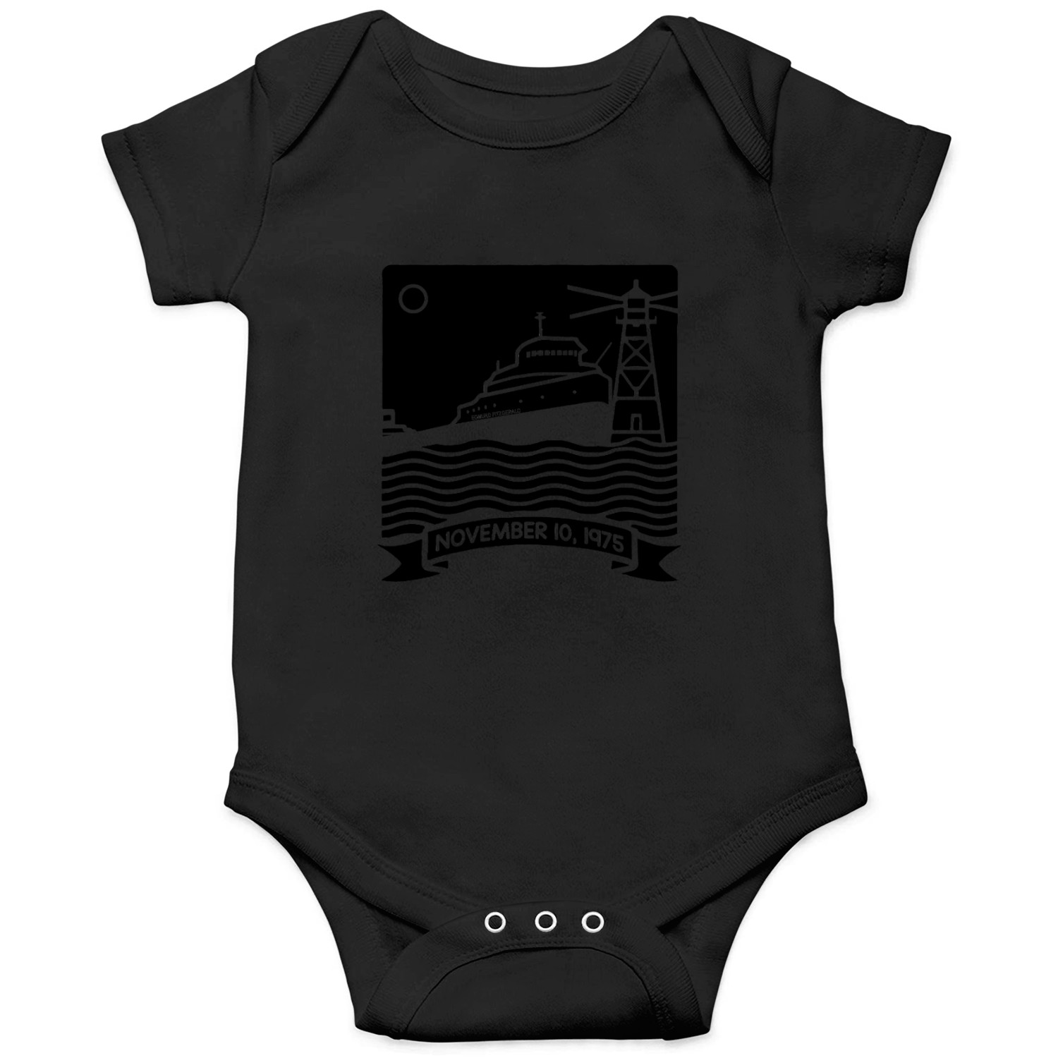 Edmund Fitzgerald Tribute – November 10, 1975 Onesies