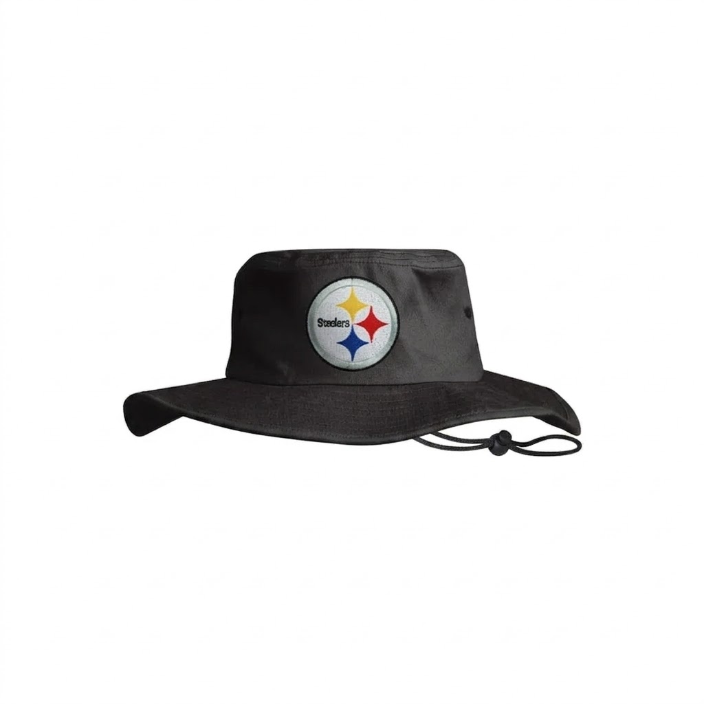 Pittsburgh Steeler football Solid Boonie Hat