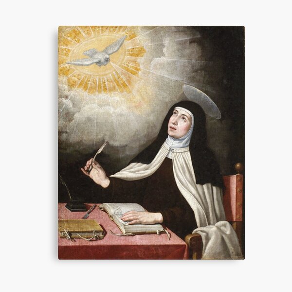 St Teresa of Avila Painting Canvas