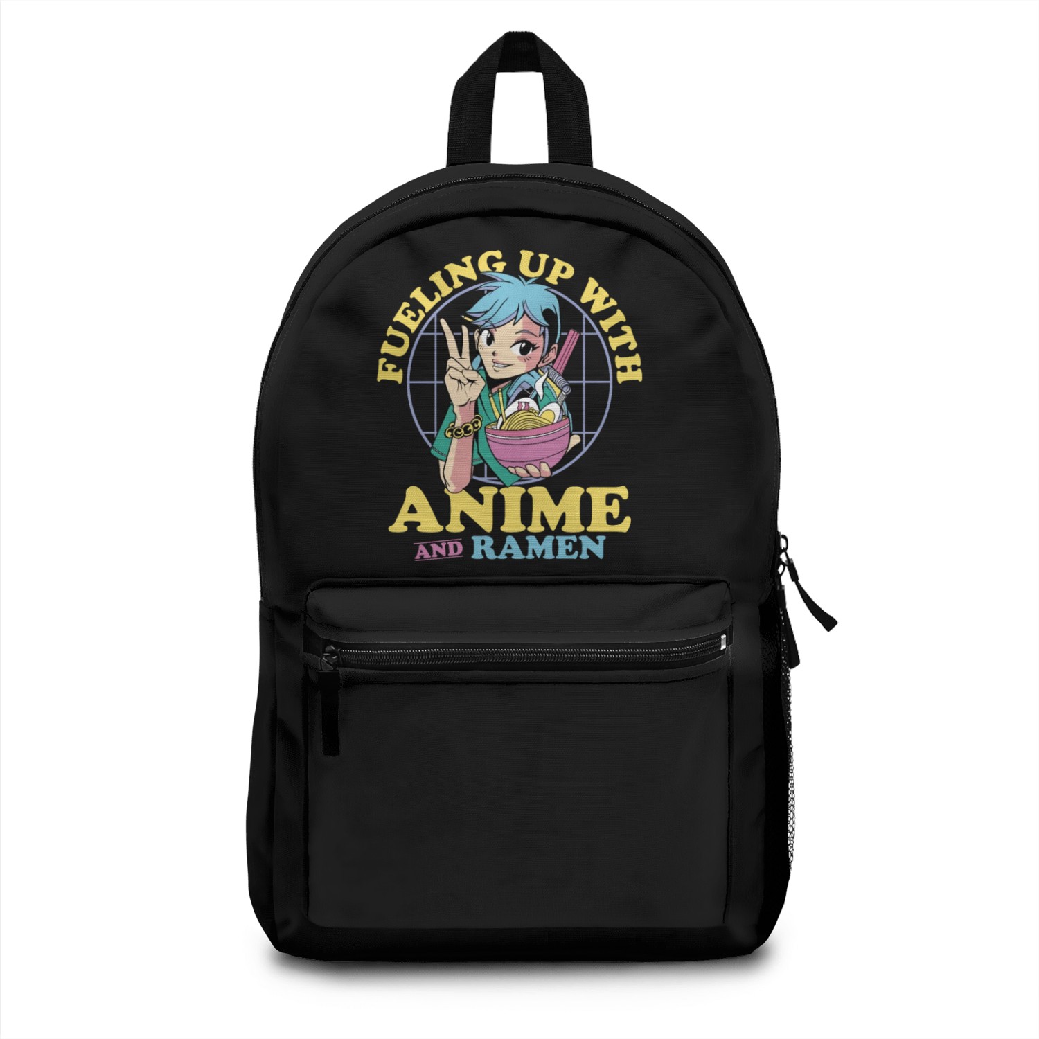 Fueling Up With Anime And Ramen Japanese Anime Ram Backpacks