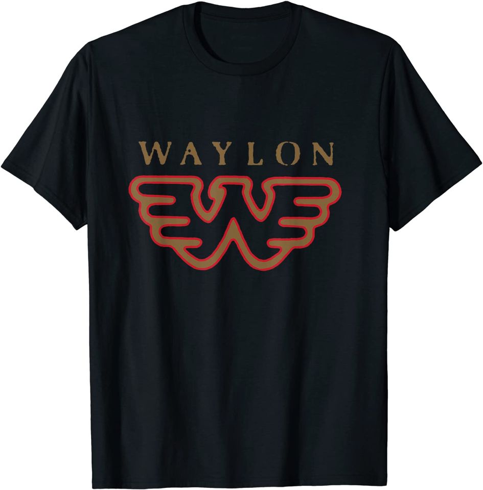 Waylon Jennings Merchandise Flying W T-Shirt