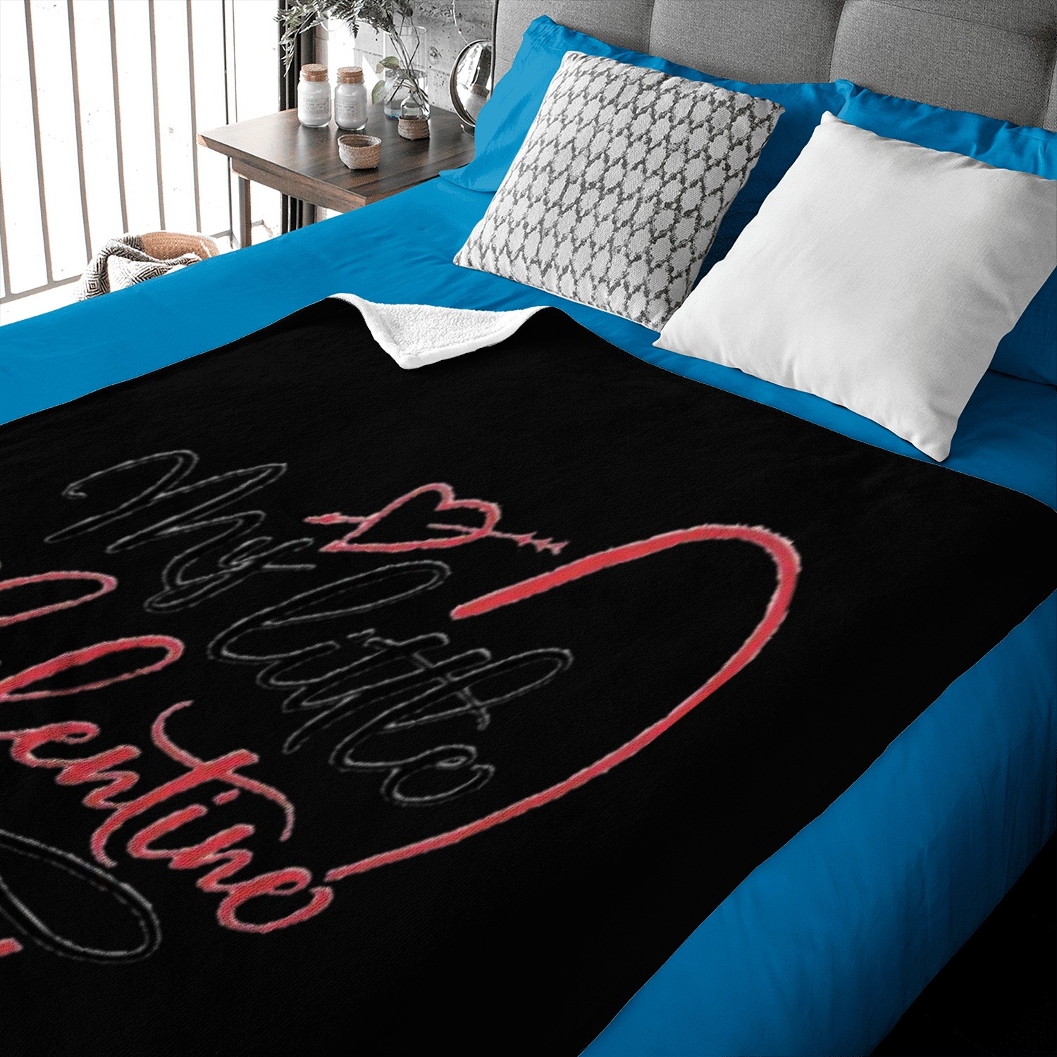 Happy valentines day Baby Blankets