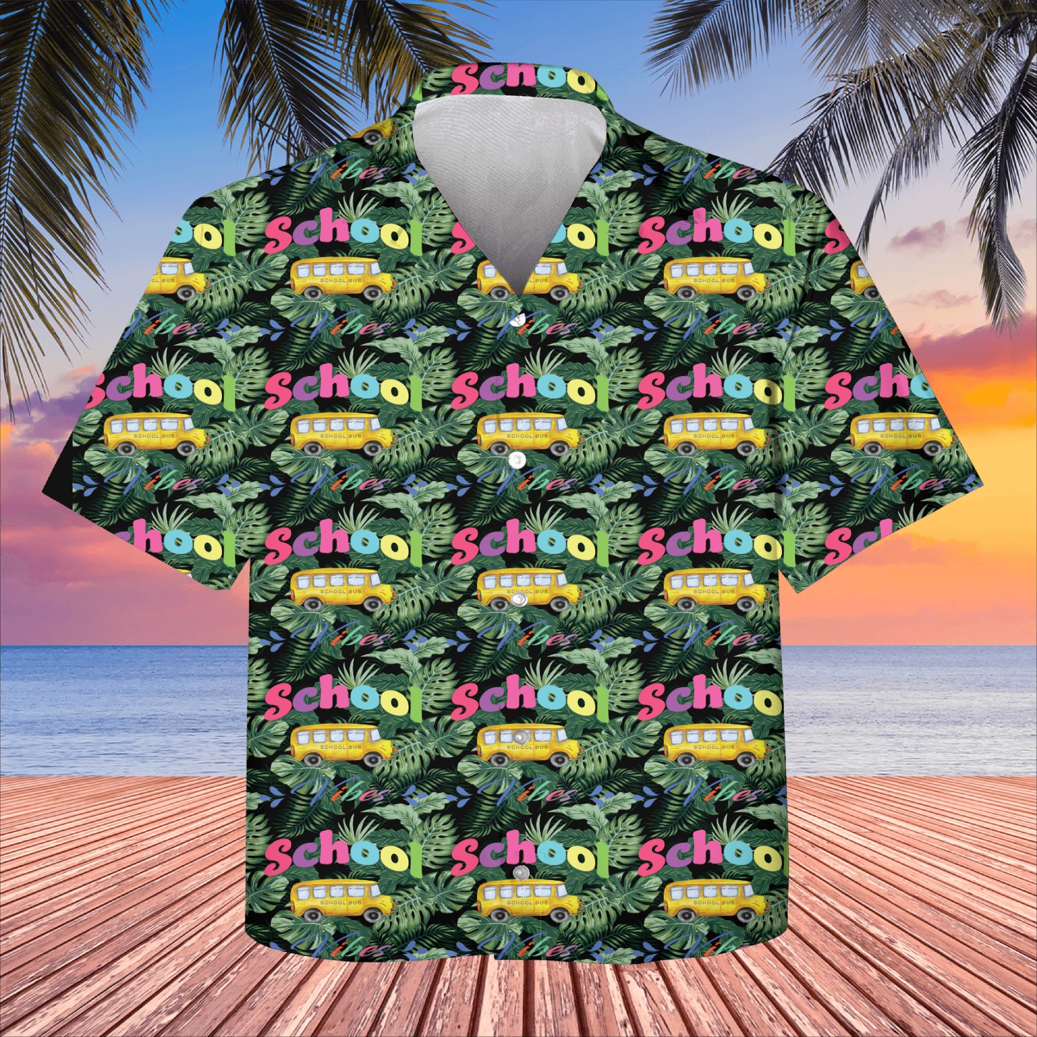 School vibes Kids Hawaiians