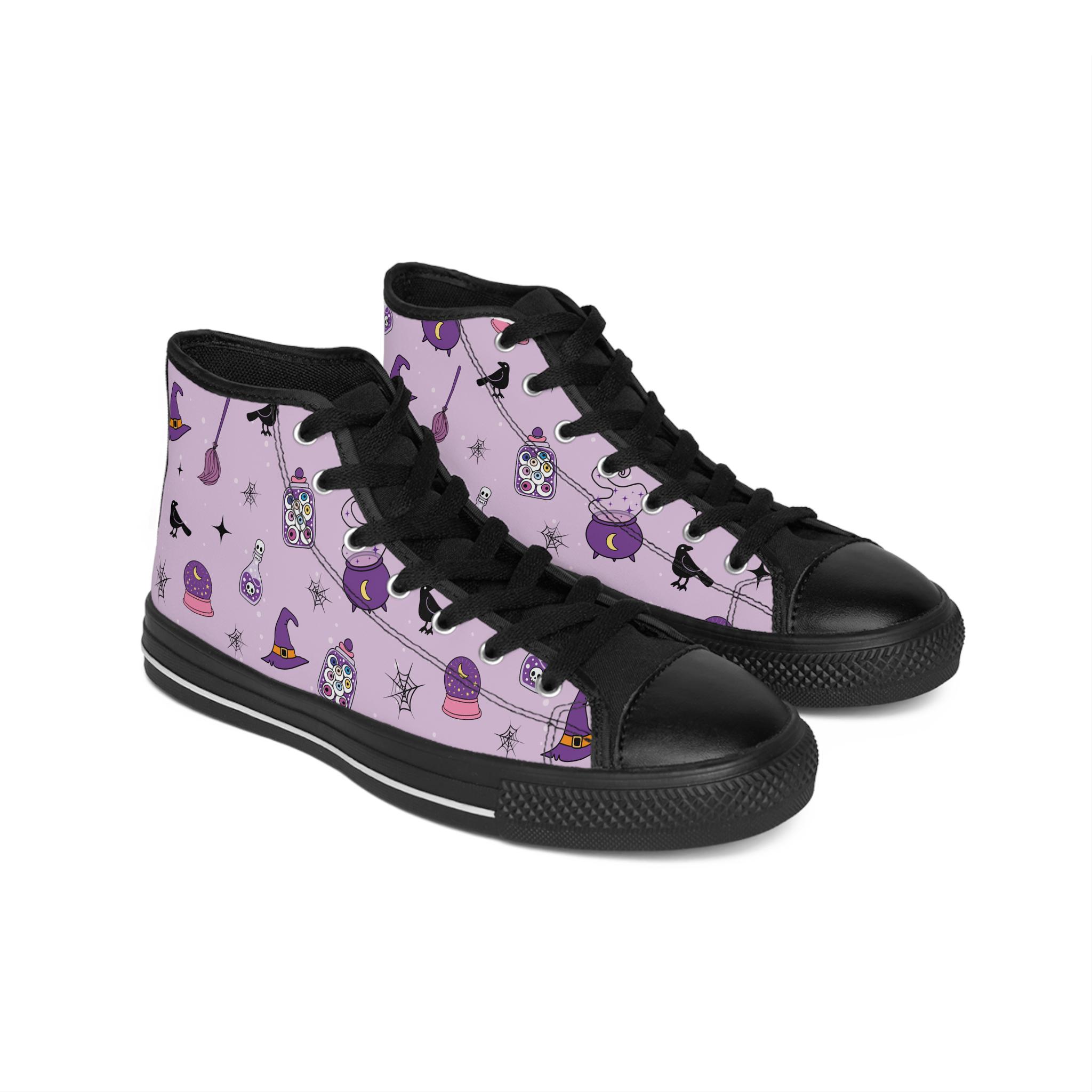 Halloween Witchy Women's Classic Sneakers