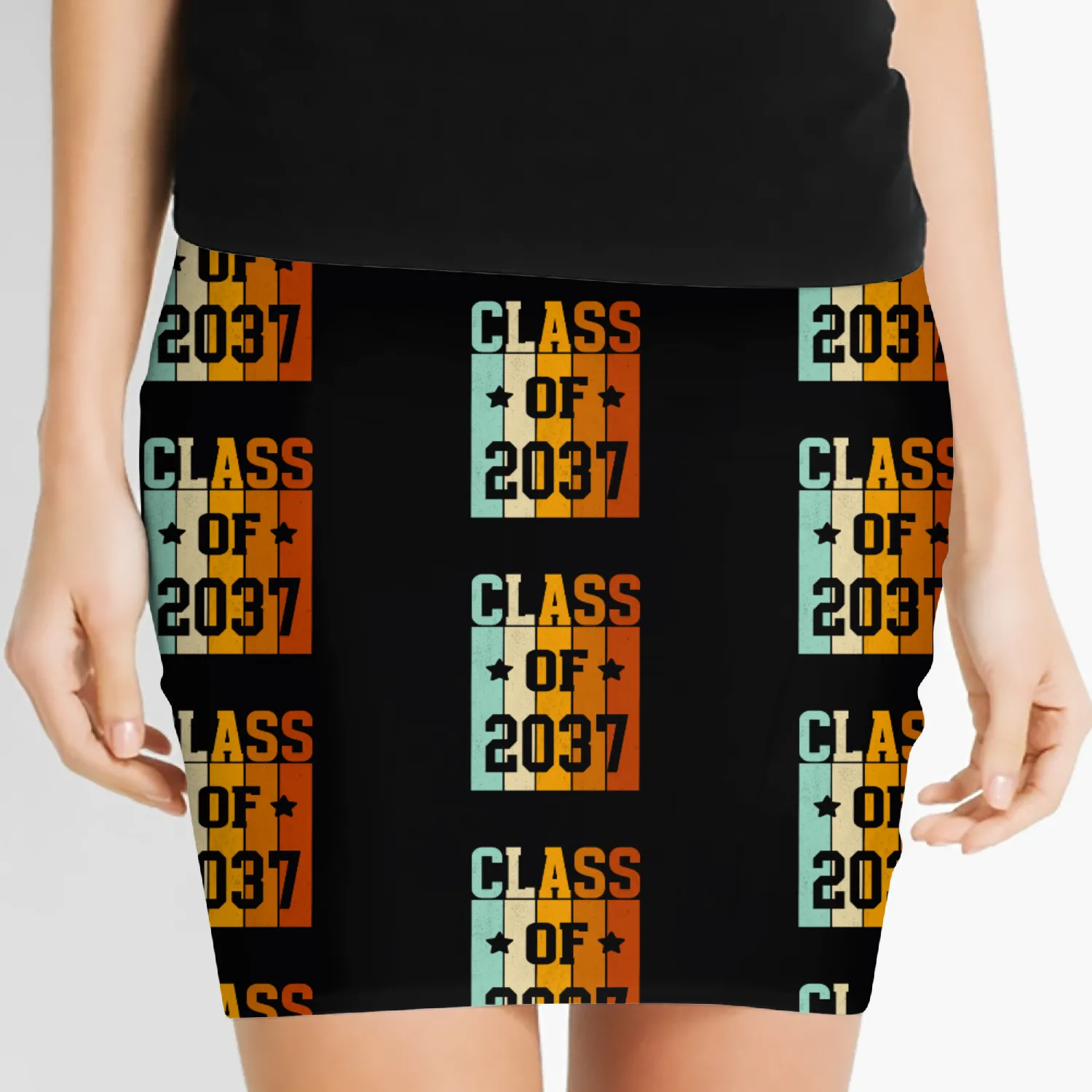 CLASS OF 2037 BACK TO SKHOOL. Women's Mini Skirts